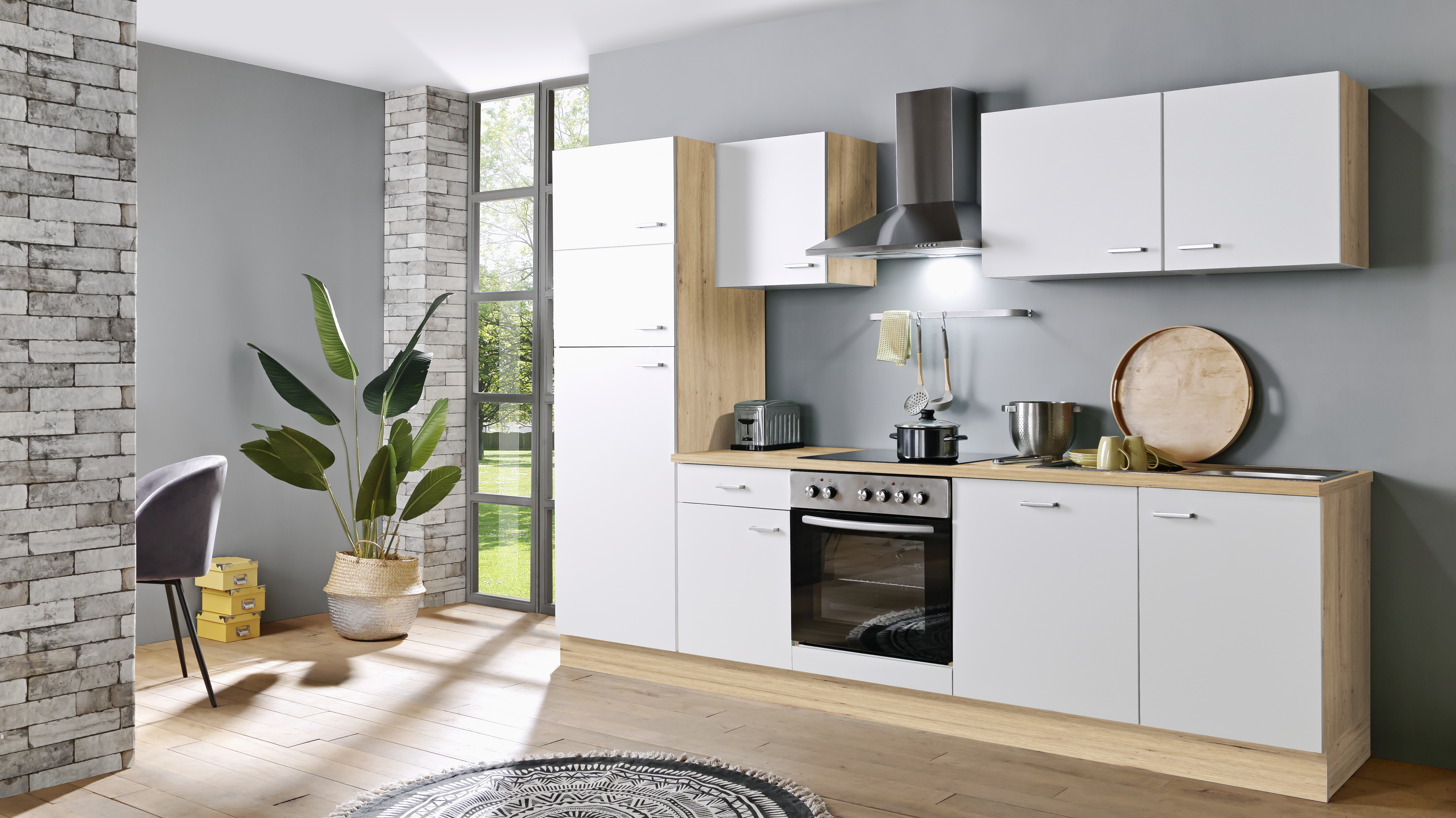 Bloc cuisine avec électroménager KARLSBURG Bloc cuisine avec électroménager KARLSBURG