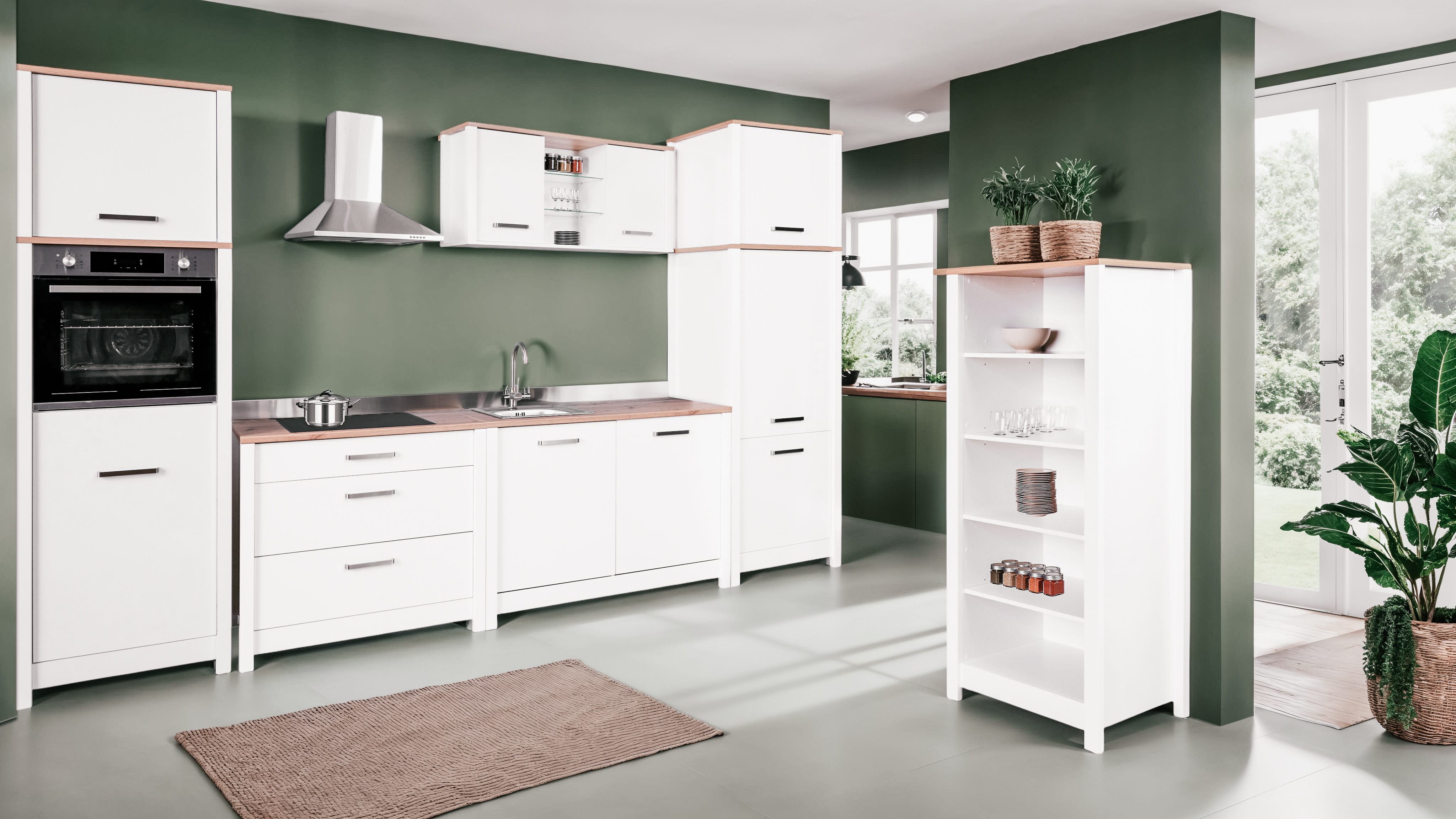 Bloc cuisine sans électroménager 9 SICILIA