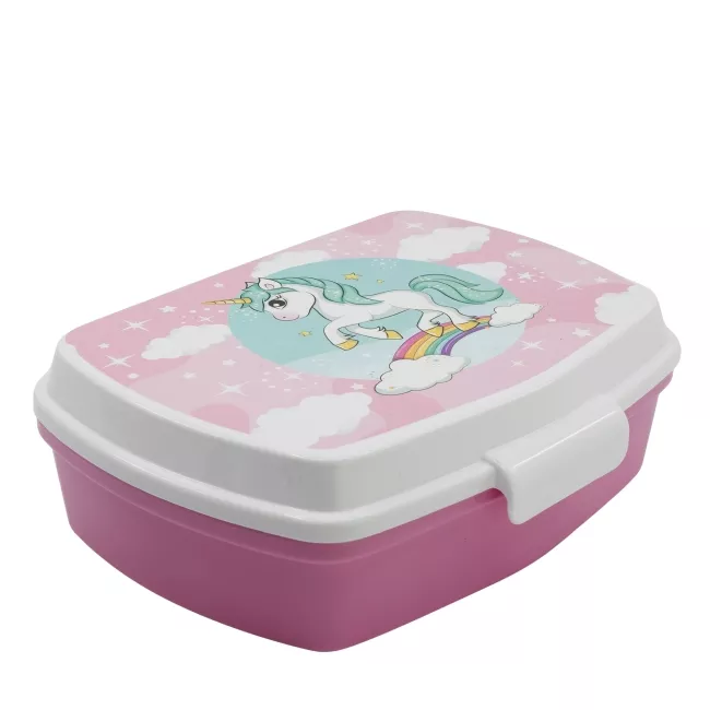 Boîte à goûter licorne RAINBOW