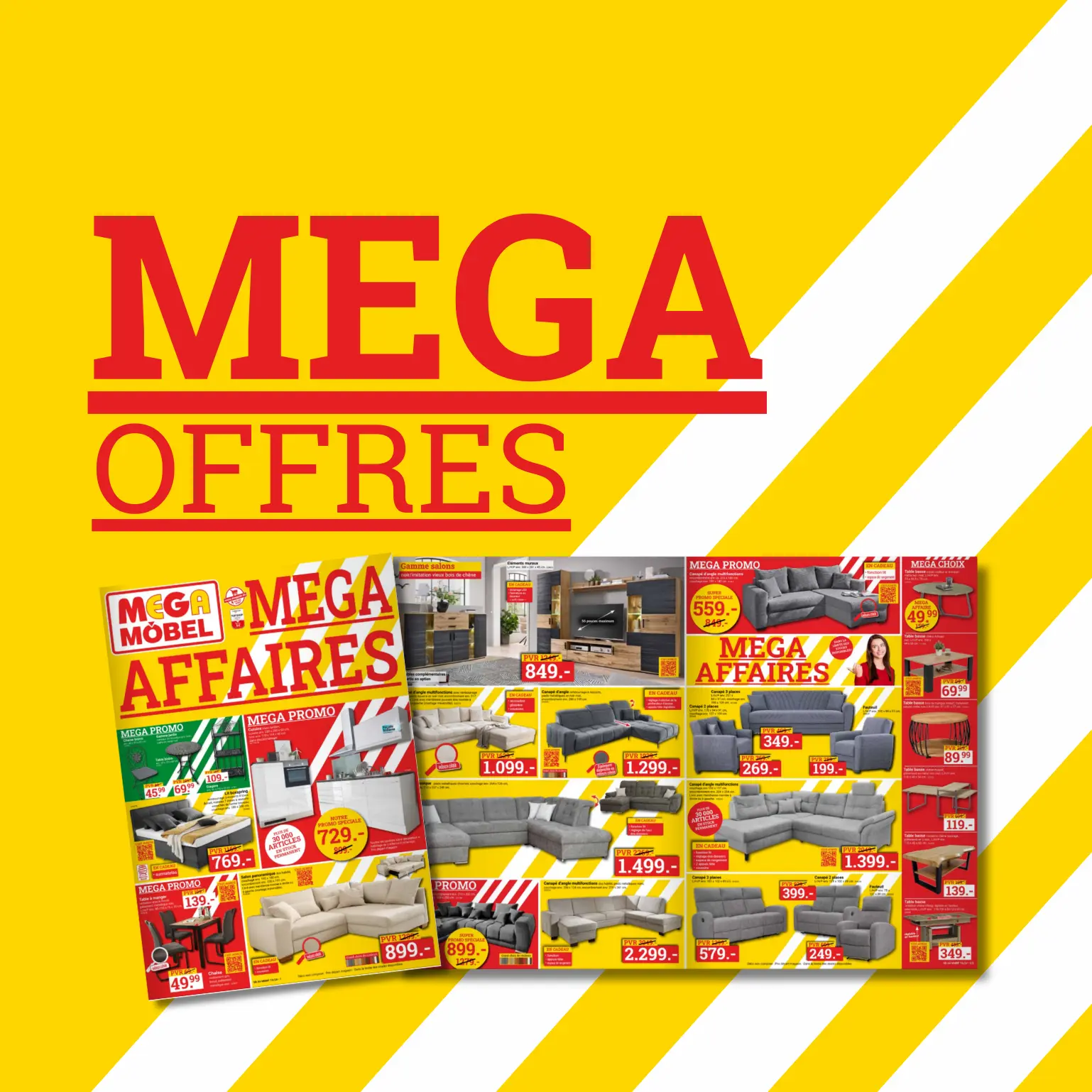 Offres MEGA - Voir le prospectus
