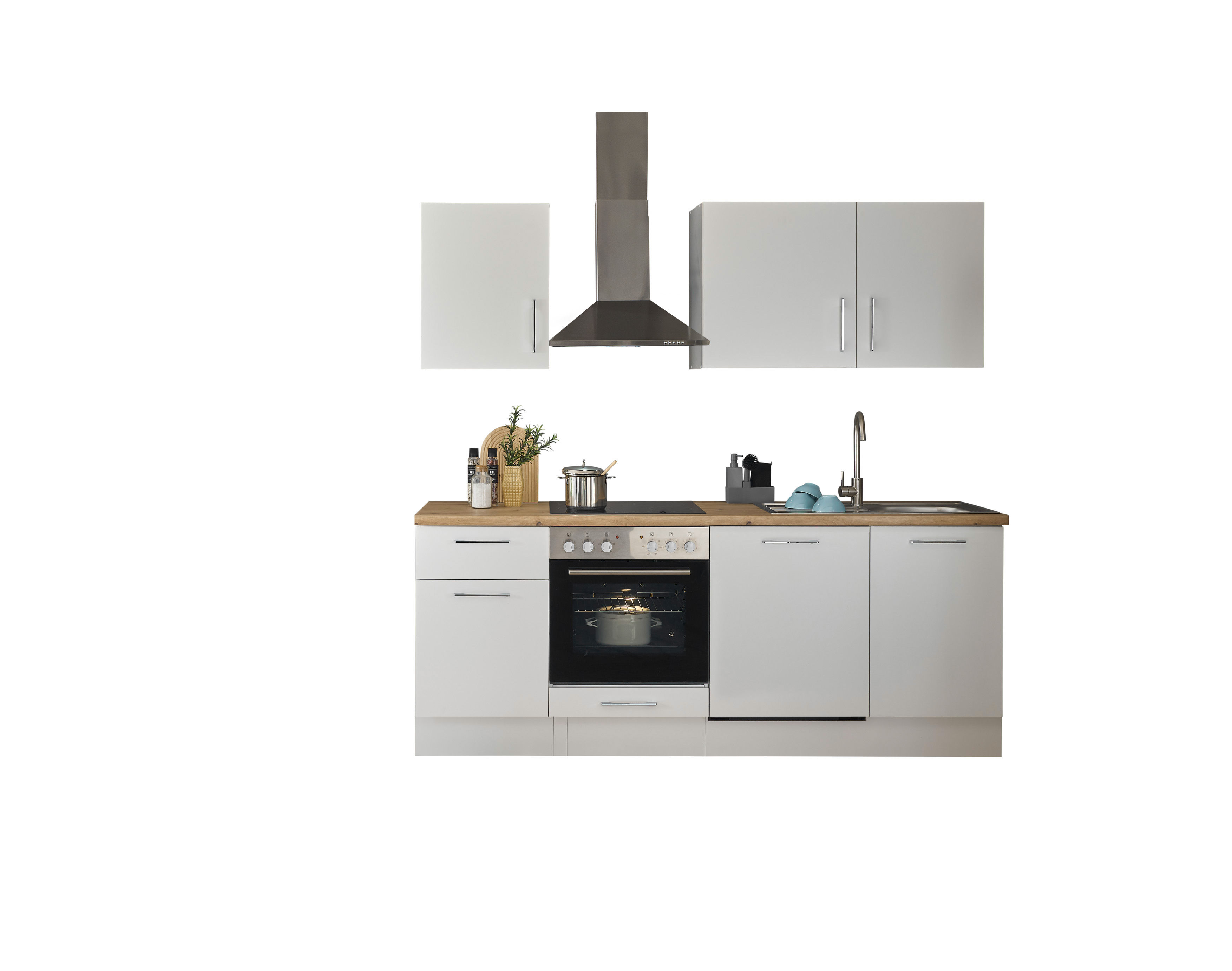 Bloc cuisine avec électroménager CORNWALL (bloc cuisine-lave-vaisselle) I Bloc cuisine avec électroménager CORNWALL (bloc cuisine-lave-vaisselle) I