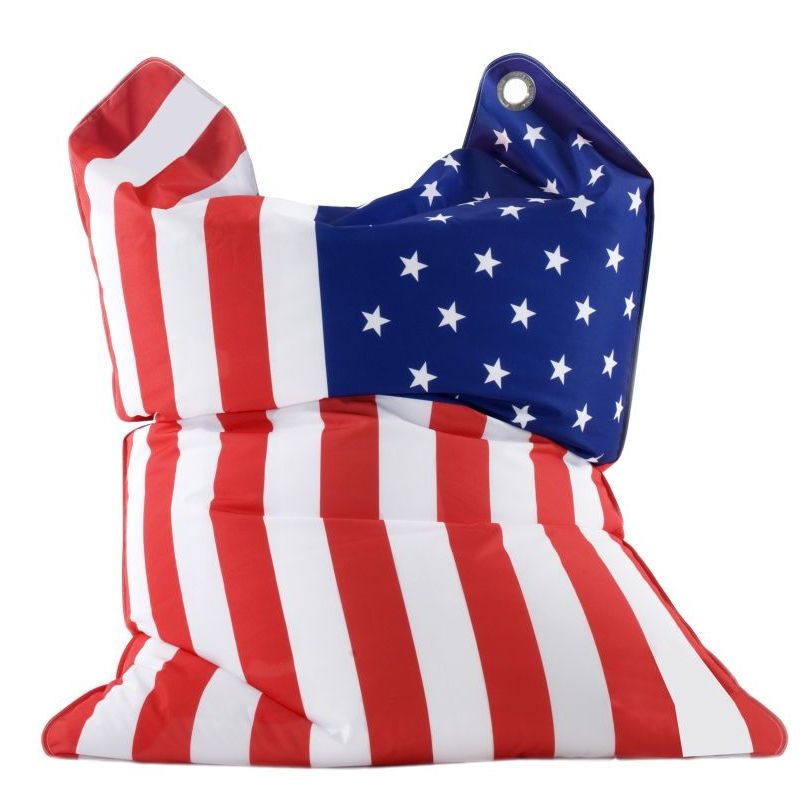 Pouf FASHION BULL STARS & STRIPES