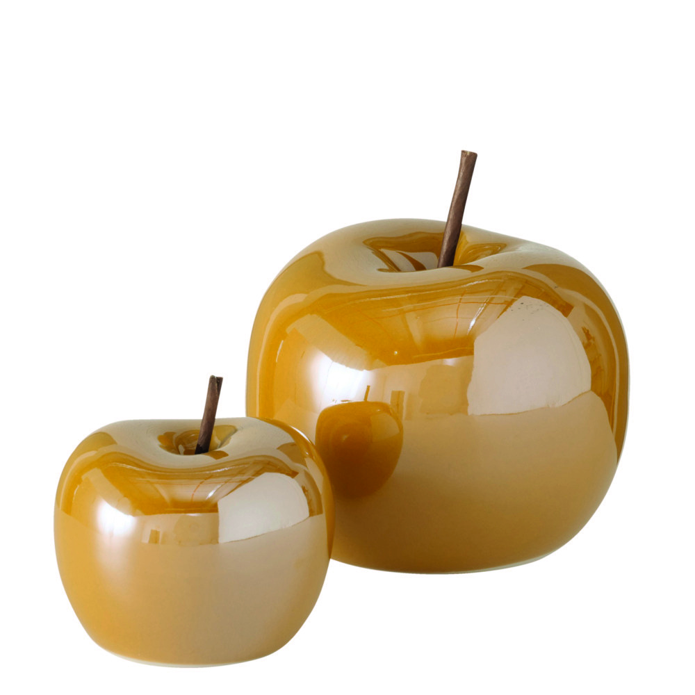Décoration à poser pomme 12cm PERLY