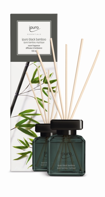 Diffuseur de parfum Ipuro BLACK BAMBOO 100ML