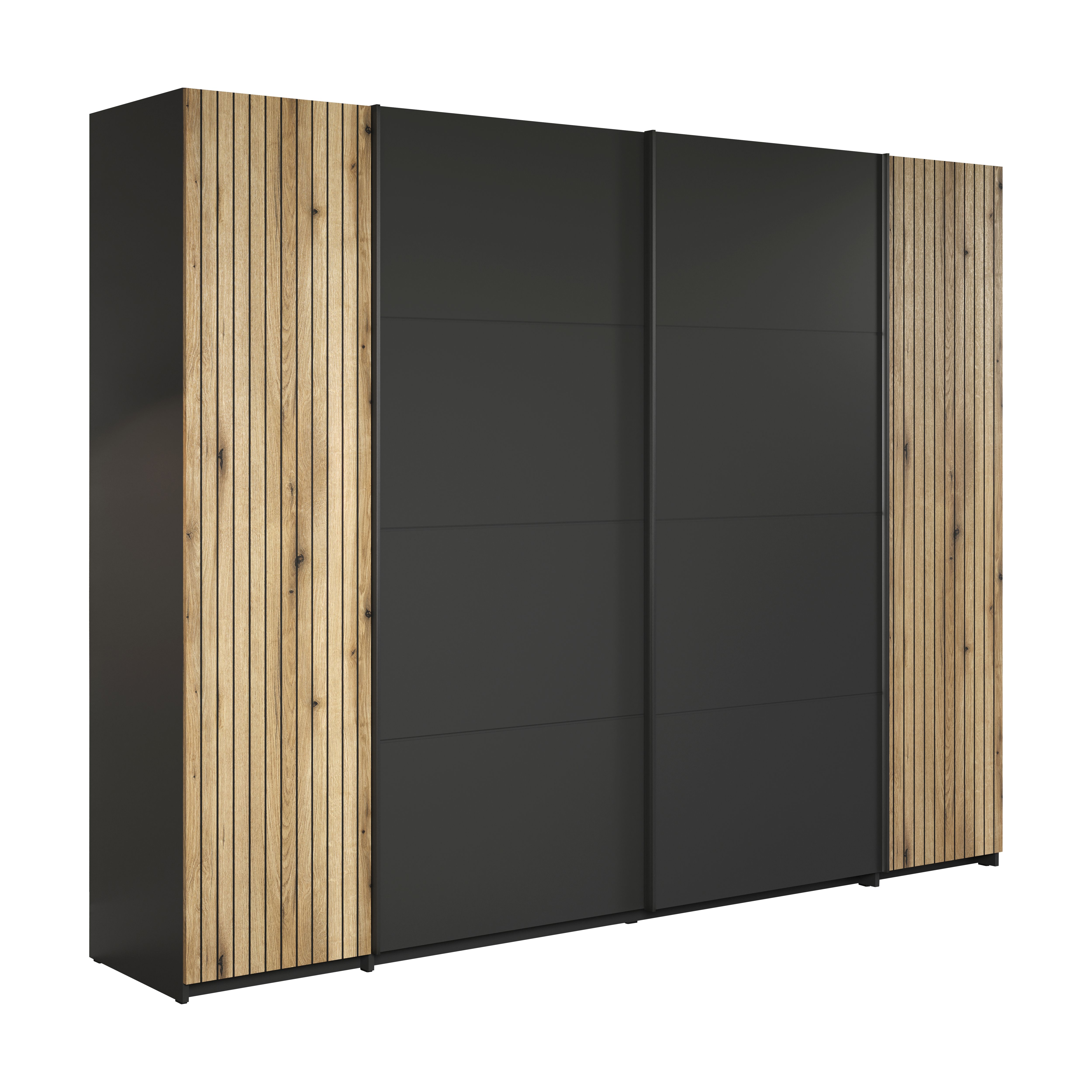 Armoire à portes battantes et coulissantes ESTEBAN