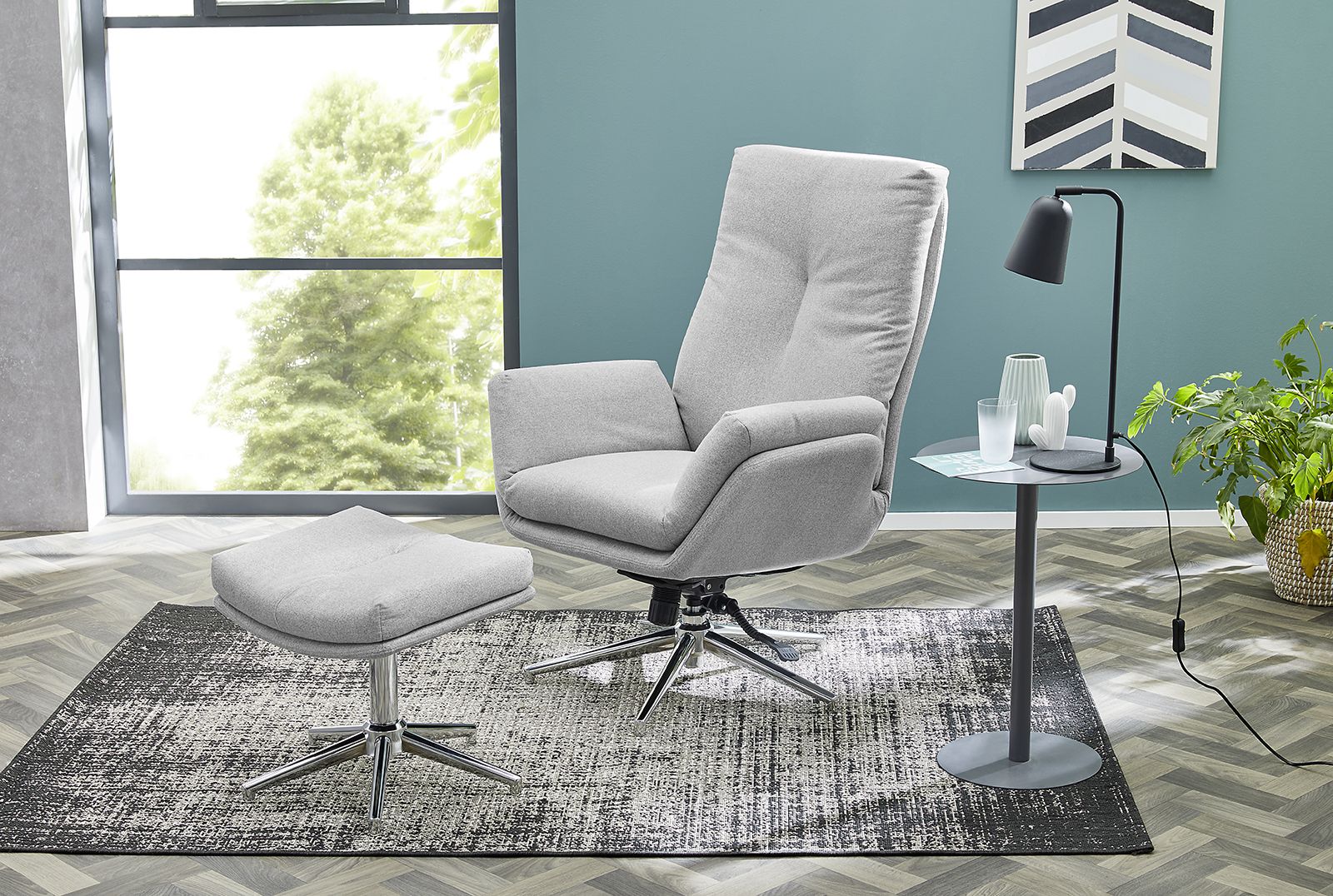 Fauteuil relax avec repose-pied OLE
