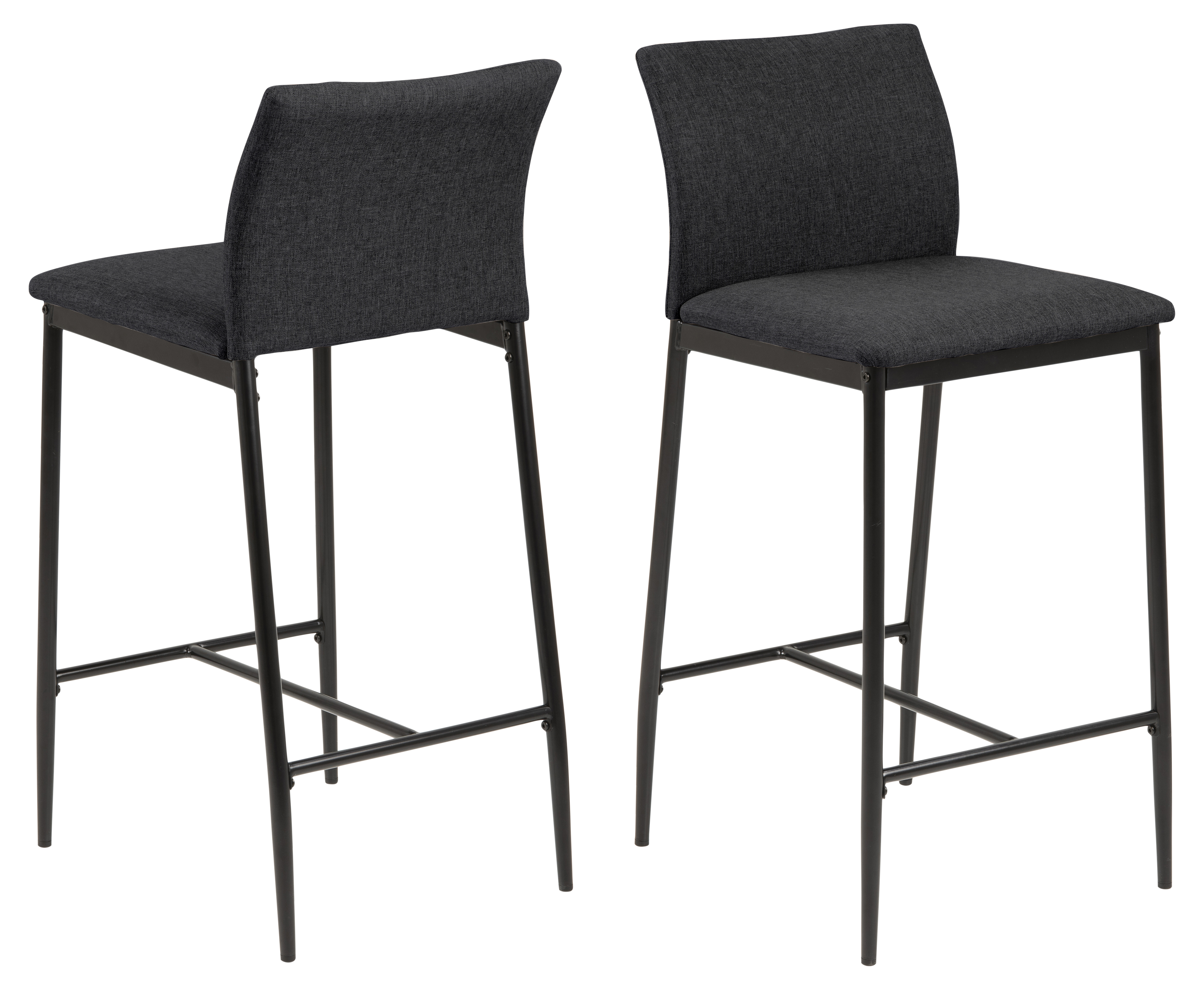 Lot de 2 chaises de bar DEMINA