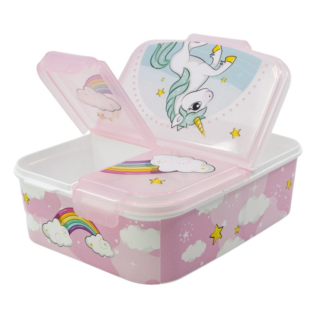 Boîte bento licorne RAINBOW