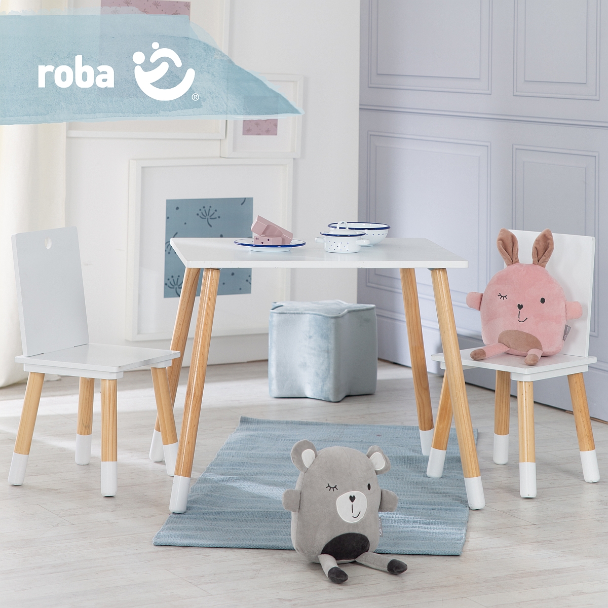 Ensemble table et chaises pour enfants 450019WE