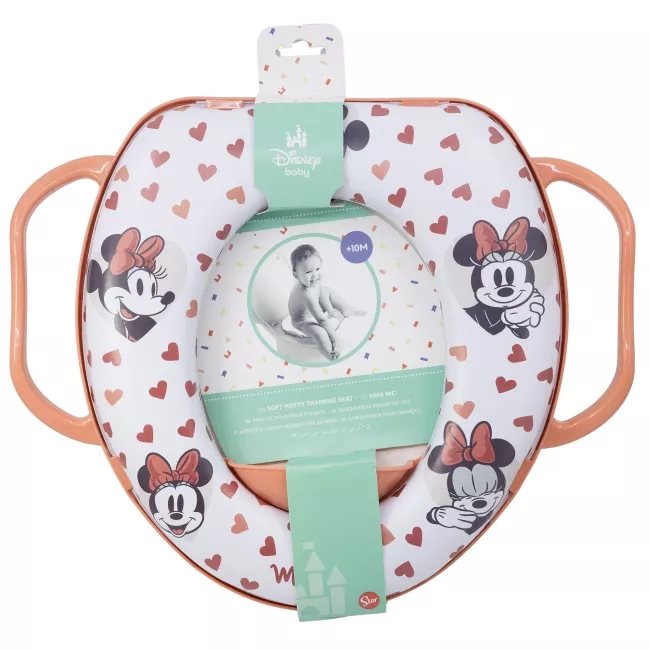 Réducteur de toilettes avec poignées Minnie Mouse BABY