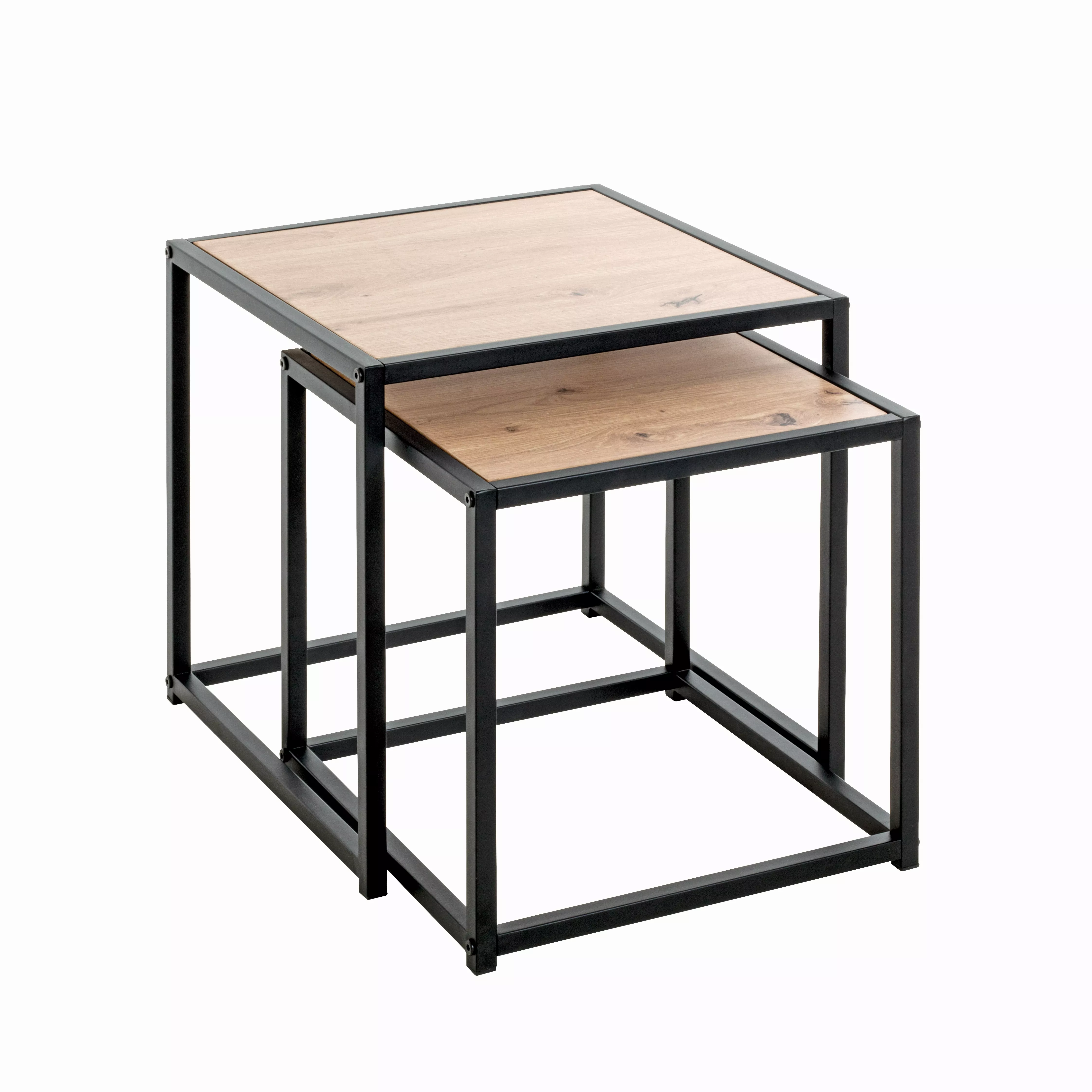 Lot de 2 tables gigognes CARTAGO