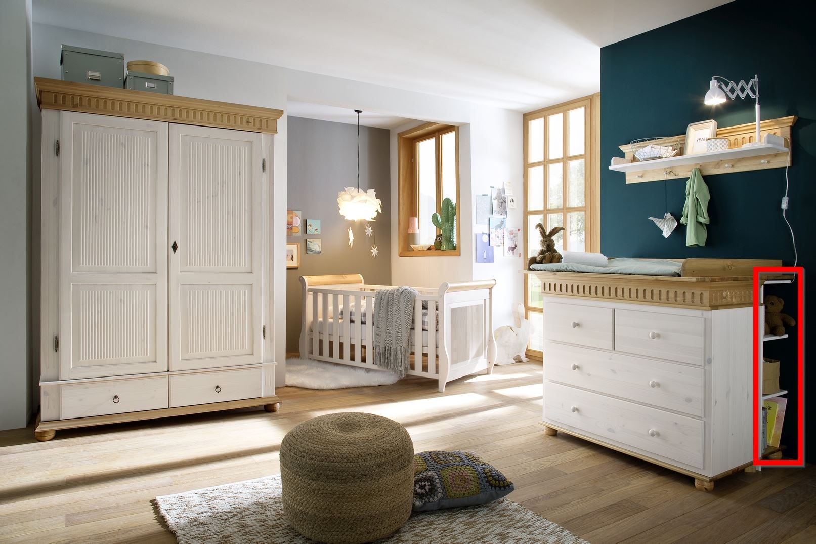 Etagère pour commode à langer HELSINKI