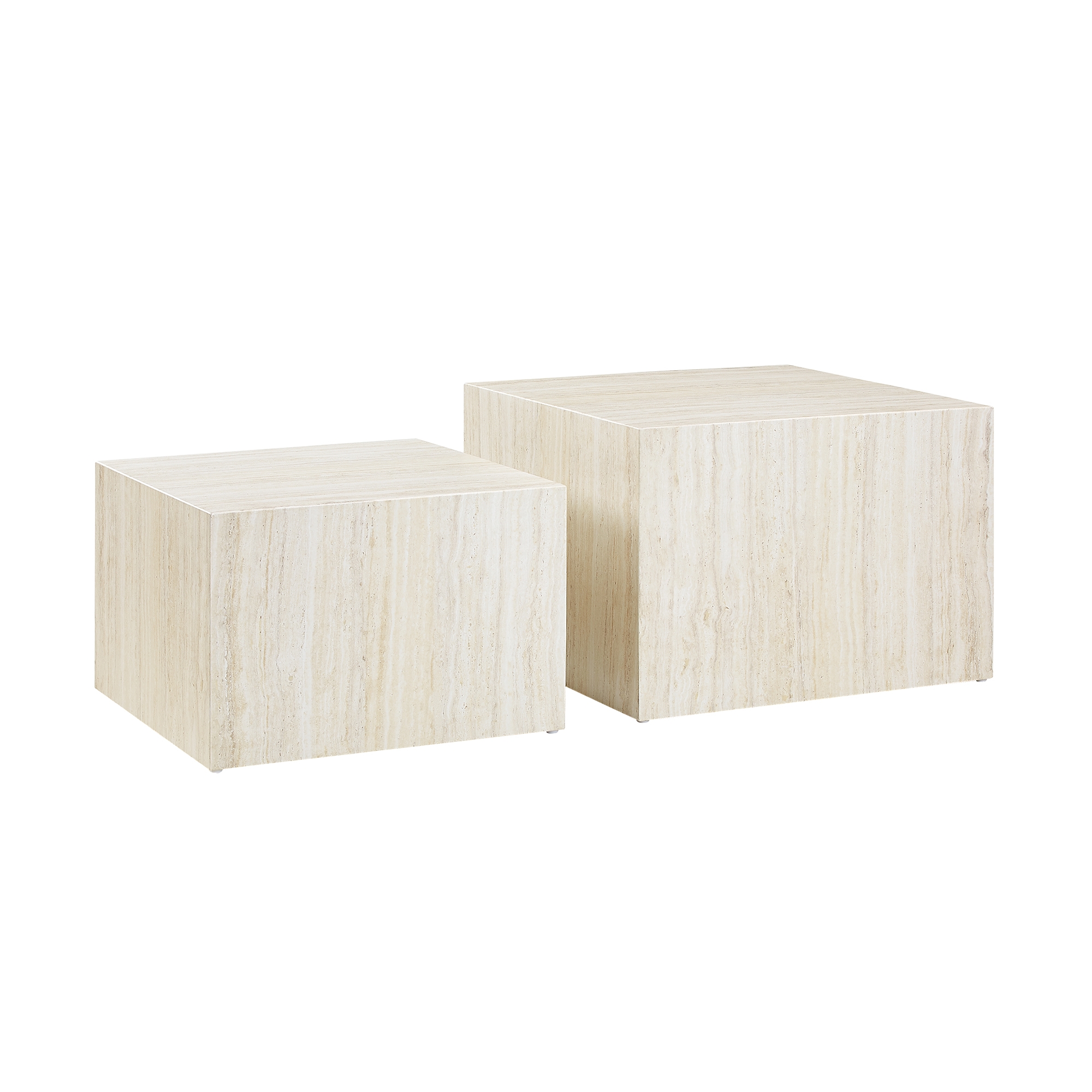 Lot de 2 tables basses WONRELI Lot de 2 tables basses WONRELI