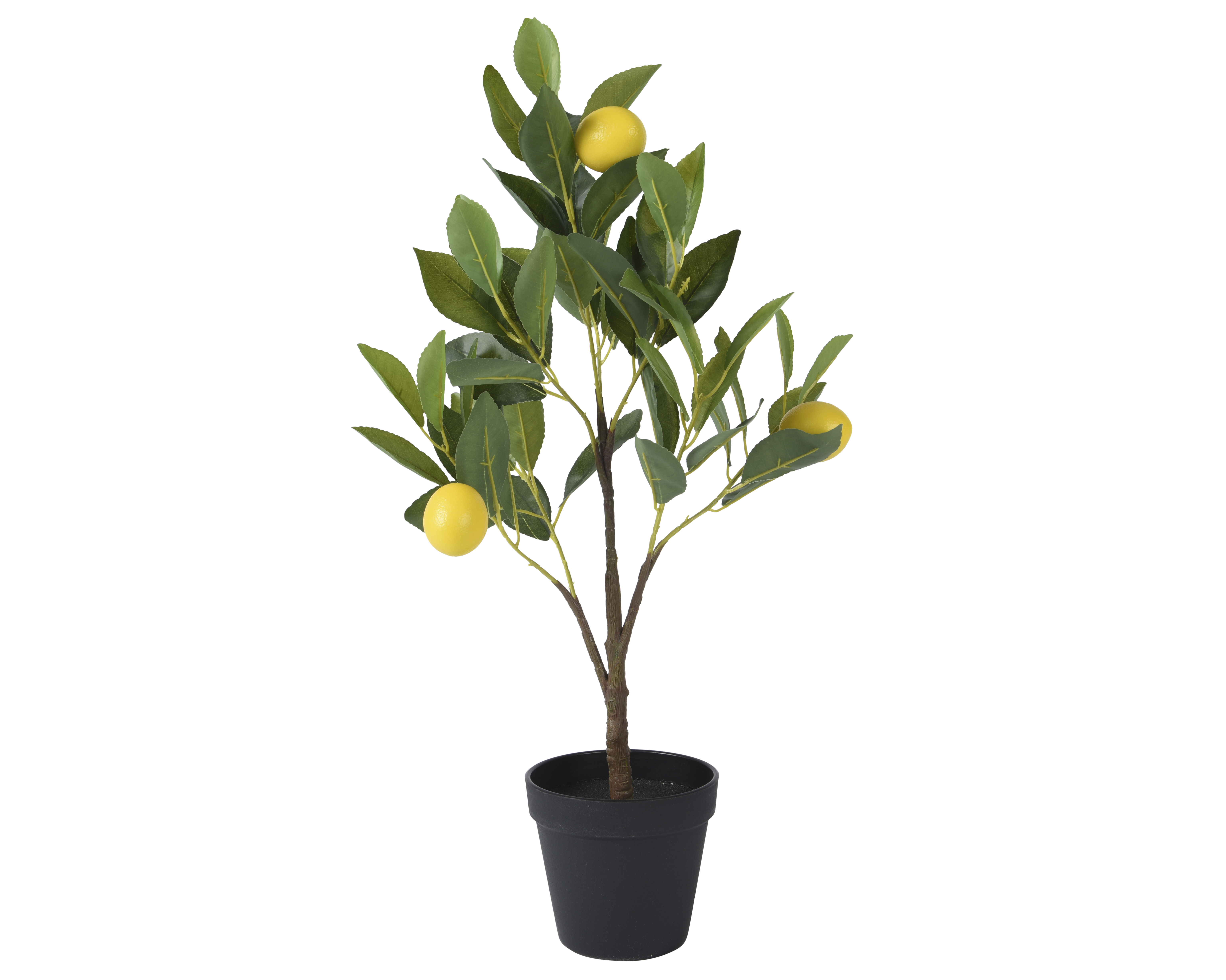 Citronnier artificiel en pot ZITRONE
