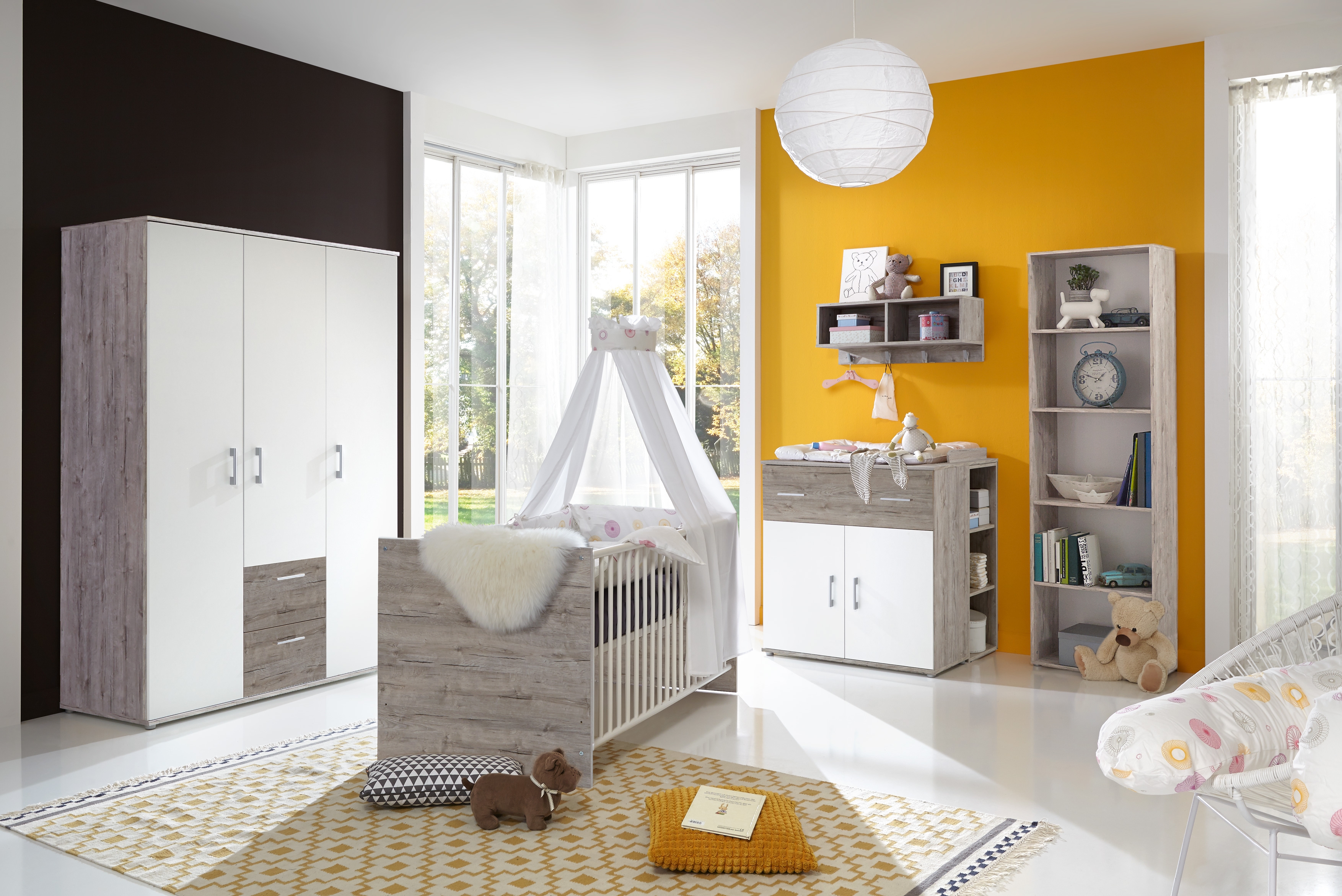 Chambre de bébé 6 éléments FRANZI