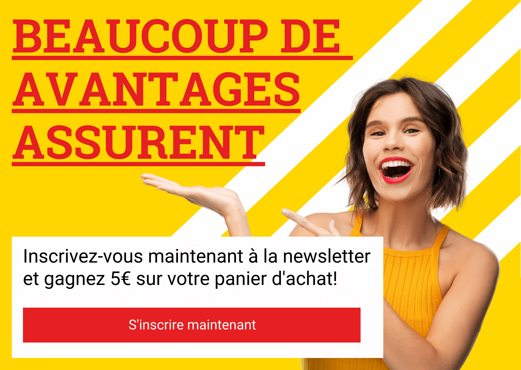 Inscription à la newsletter