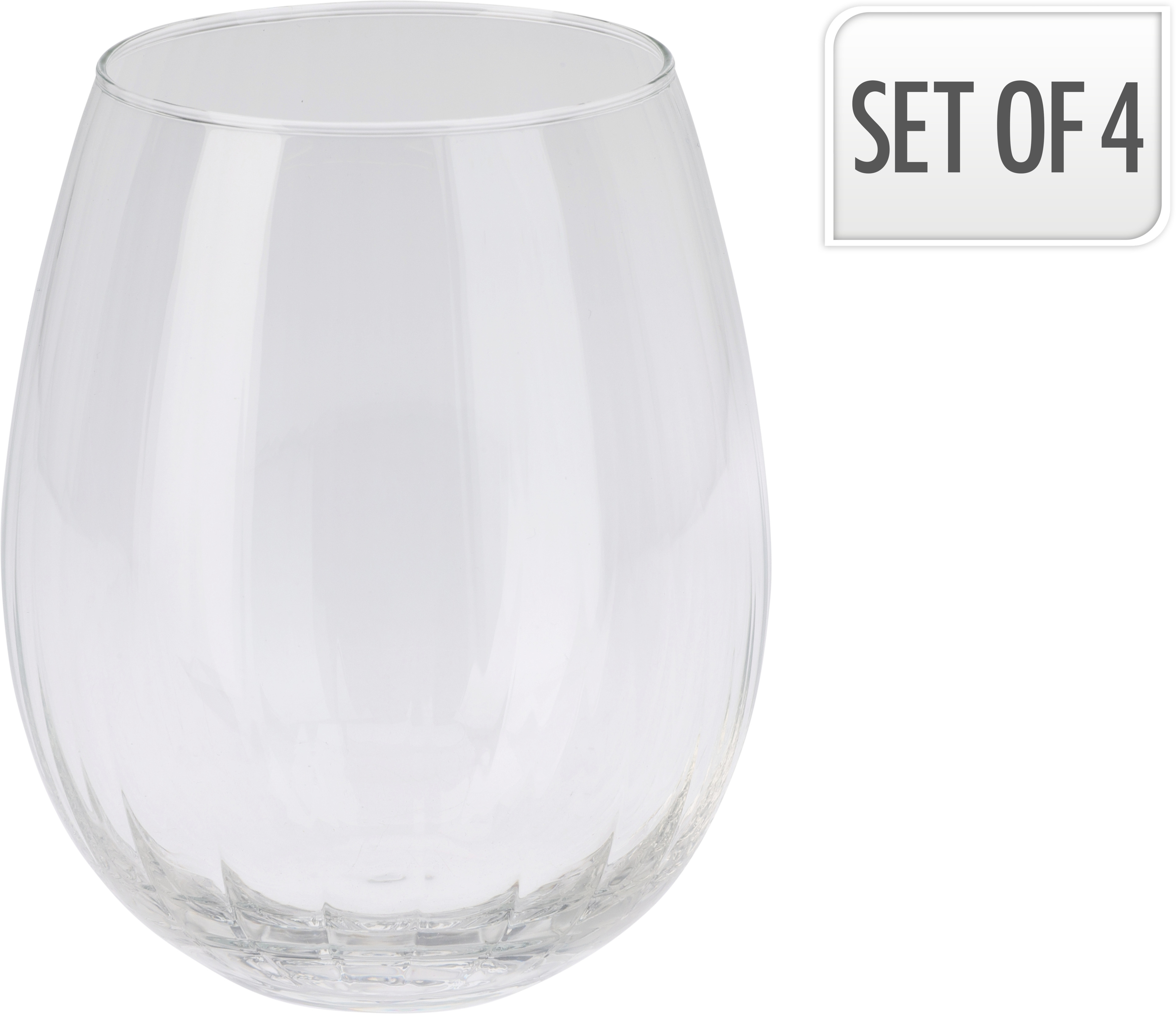 Lot de 4 verres KITCHEN Lot de 4 verres KITCHEN