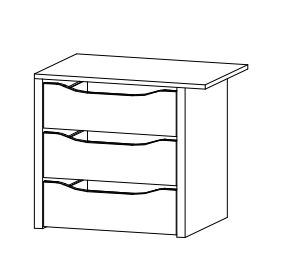 Bloc tiroirs A0033.9860 Bloc tiroirs A0033.9860