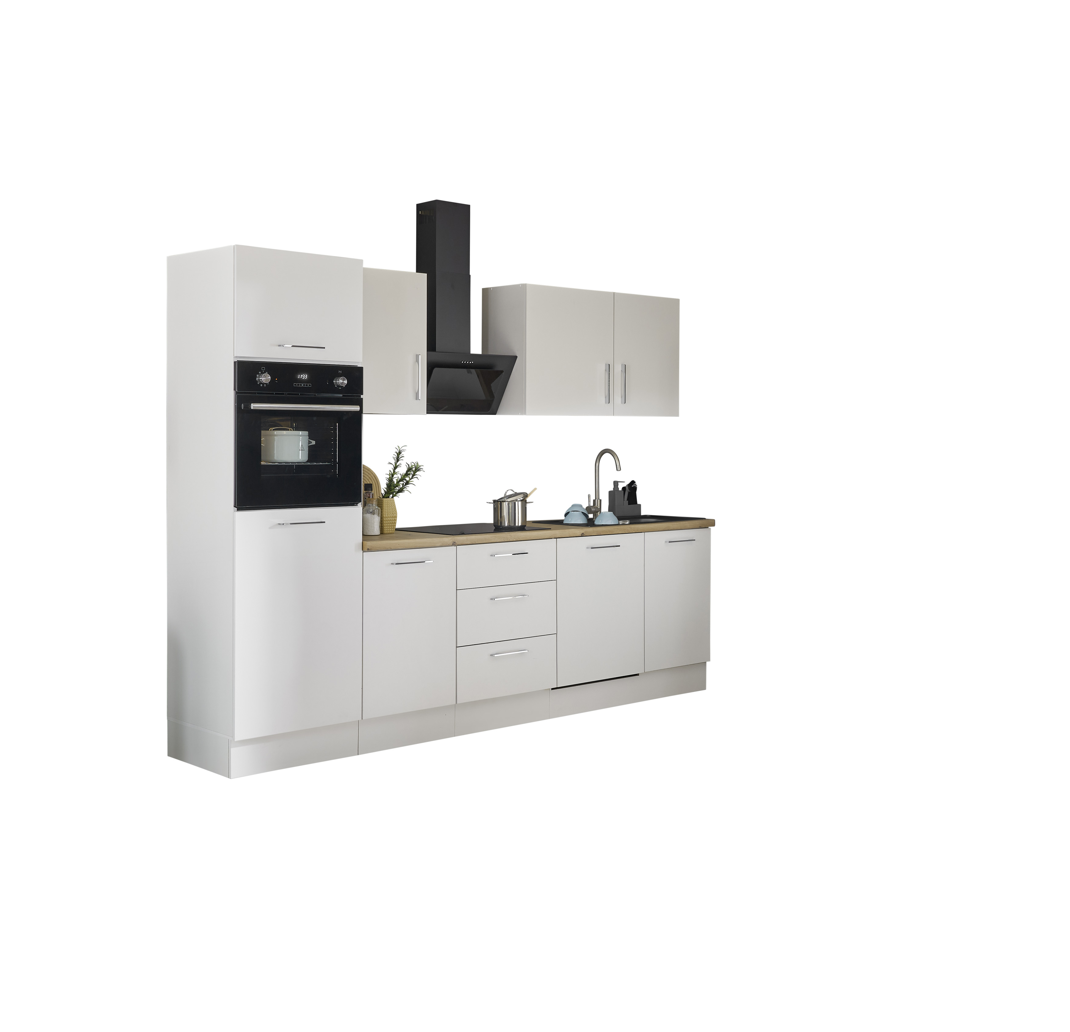 Bloc cuisine avec électroménager CORNWALL (bloc cuisine