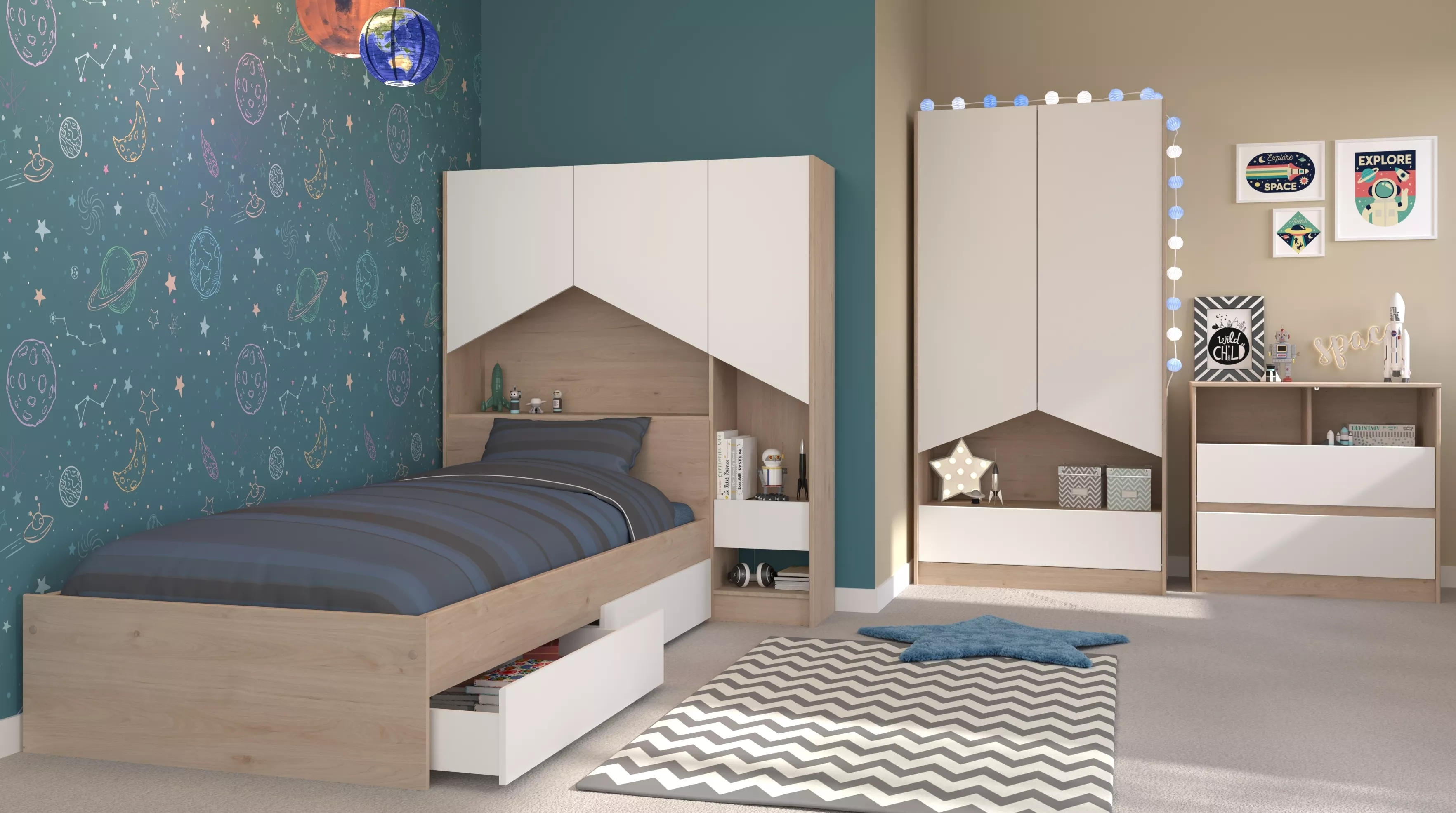 Chambre junior 5 éléments PHÖNIX 2