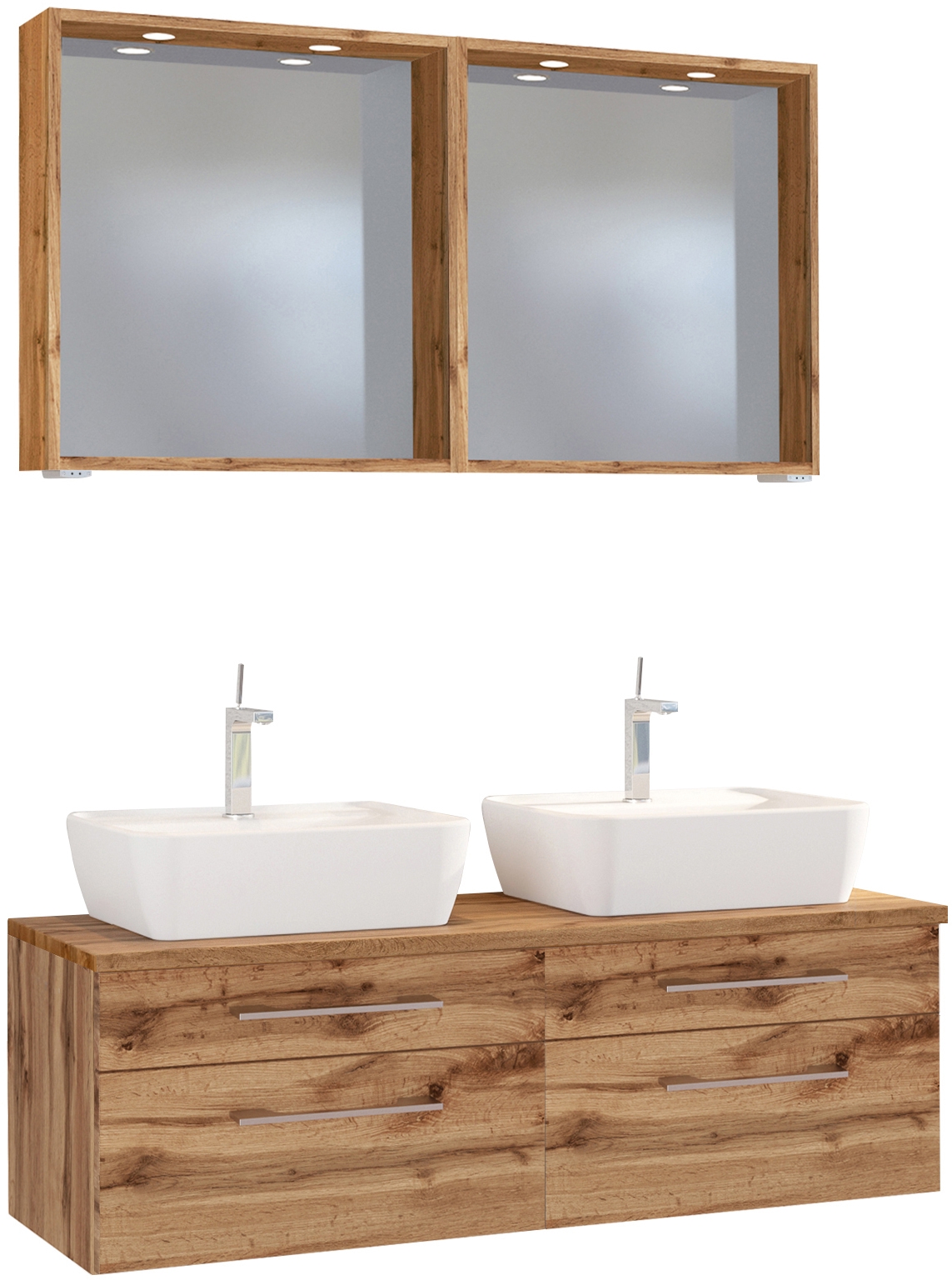 Ensemble salle de bains 5 éléments DAVOS Ensemble salle de bains 5 éléments DAVOS