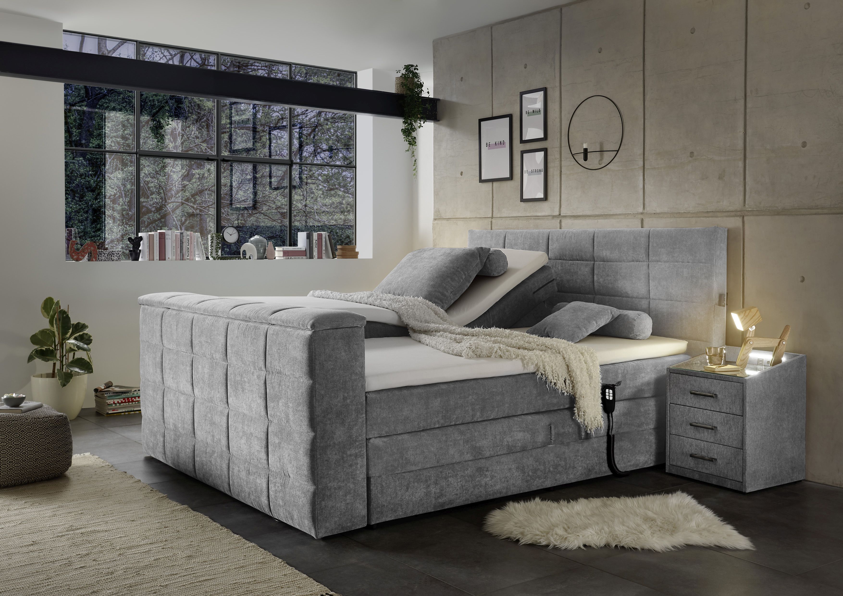 Lit boxspring DENVER 6