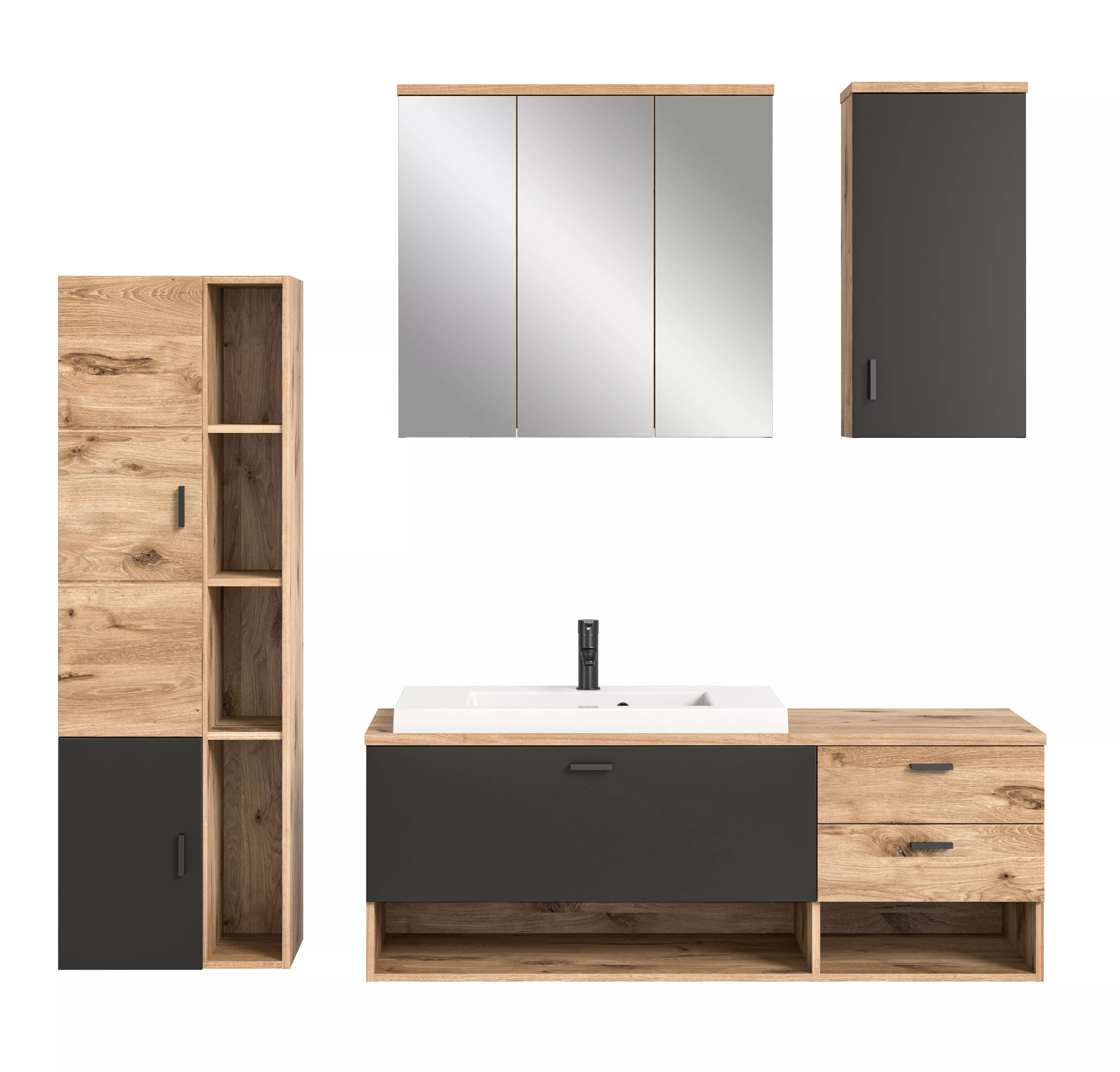 Salle de bains combinée 4 éléments METU