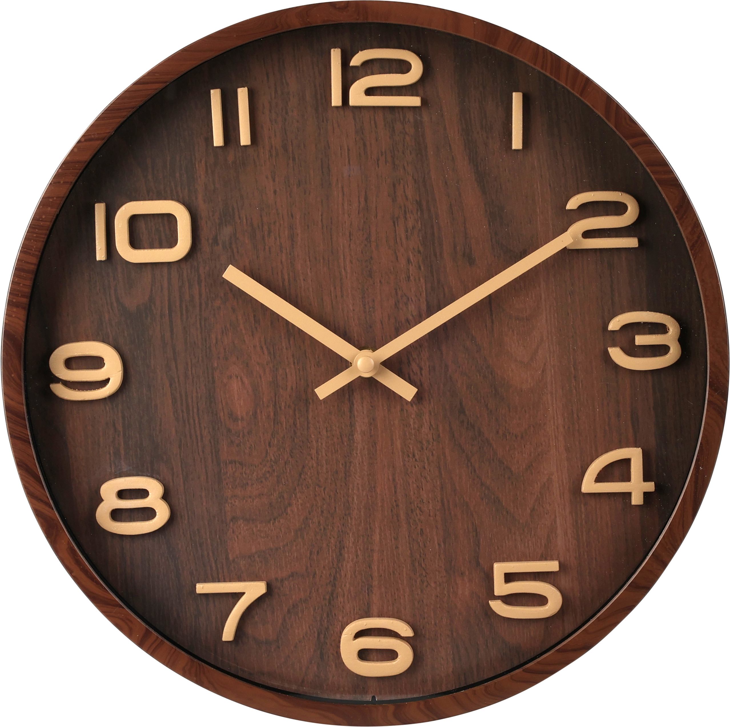 Horloge murale aspect bois EH Horloge murale aspect bois EH
