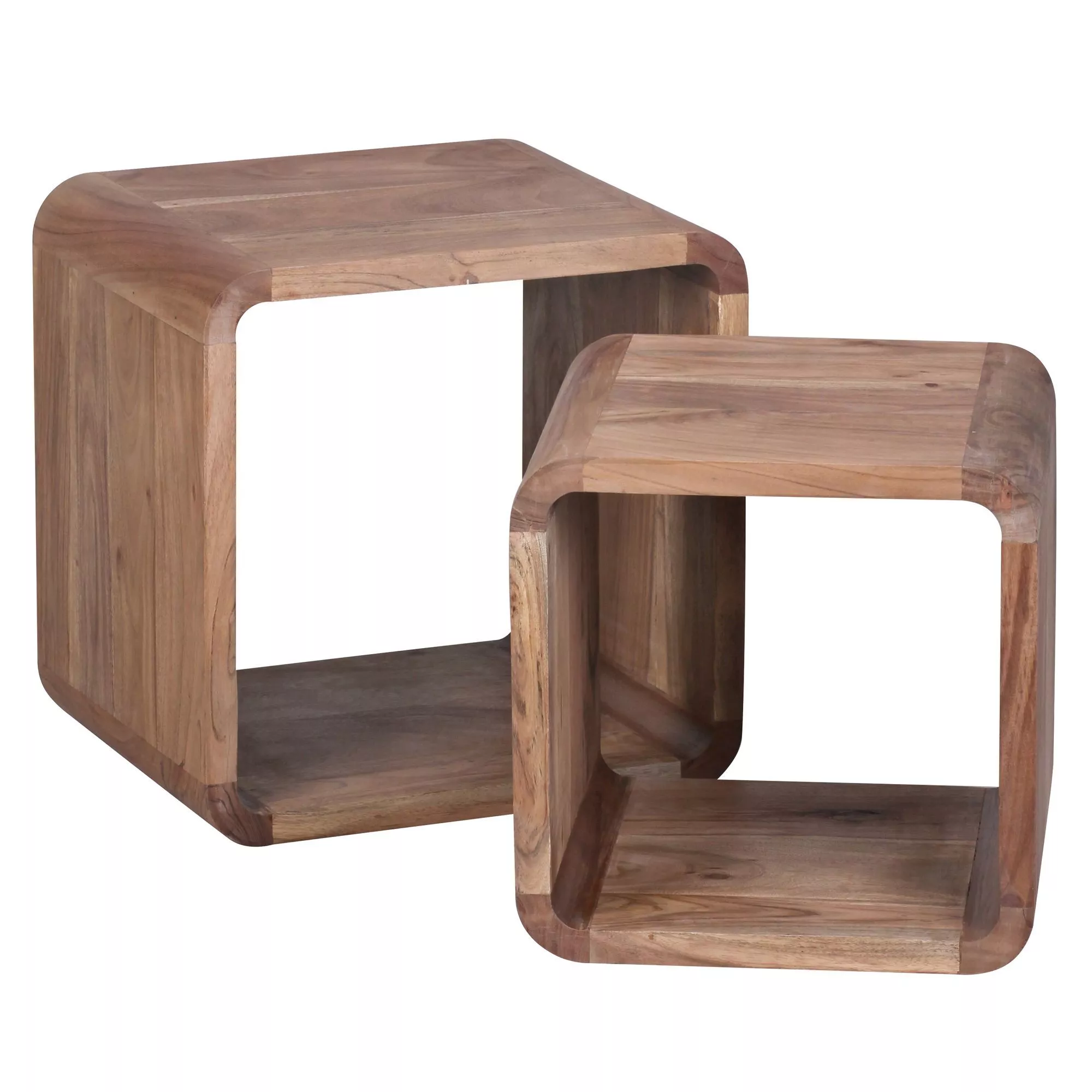 Lot de 2 tables d'appoint KRABI