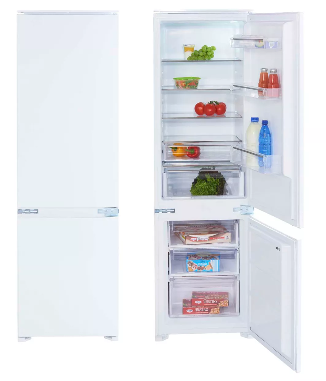 Bloc cuisine avec électroménager HASTINGS (cuisine d'angle-réfrigérateur) I
