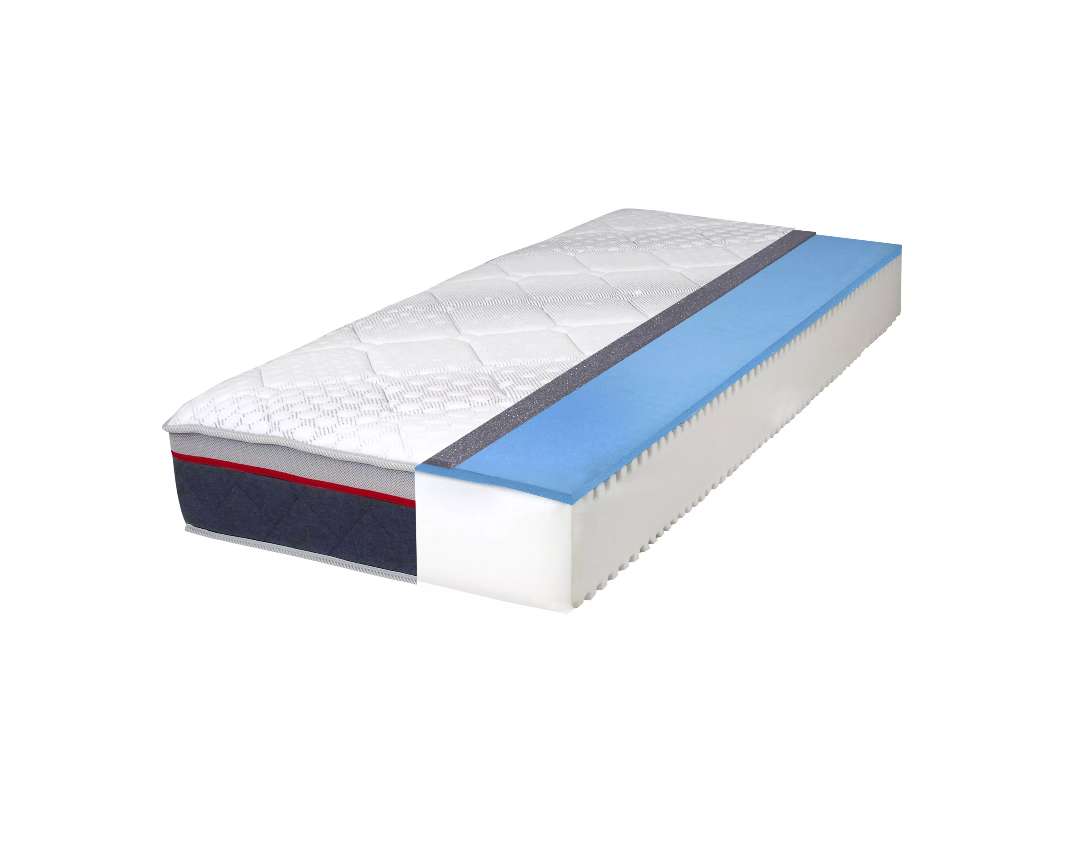 Matelas en mousse à mémoire de forme V1030 MEMOBLU