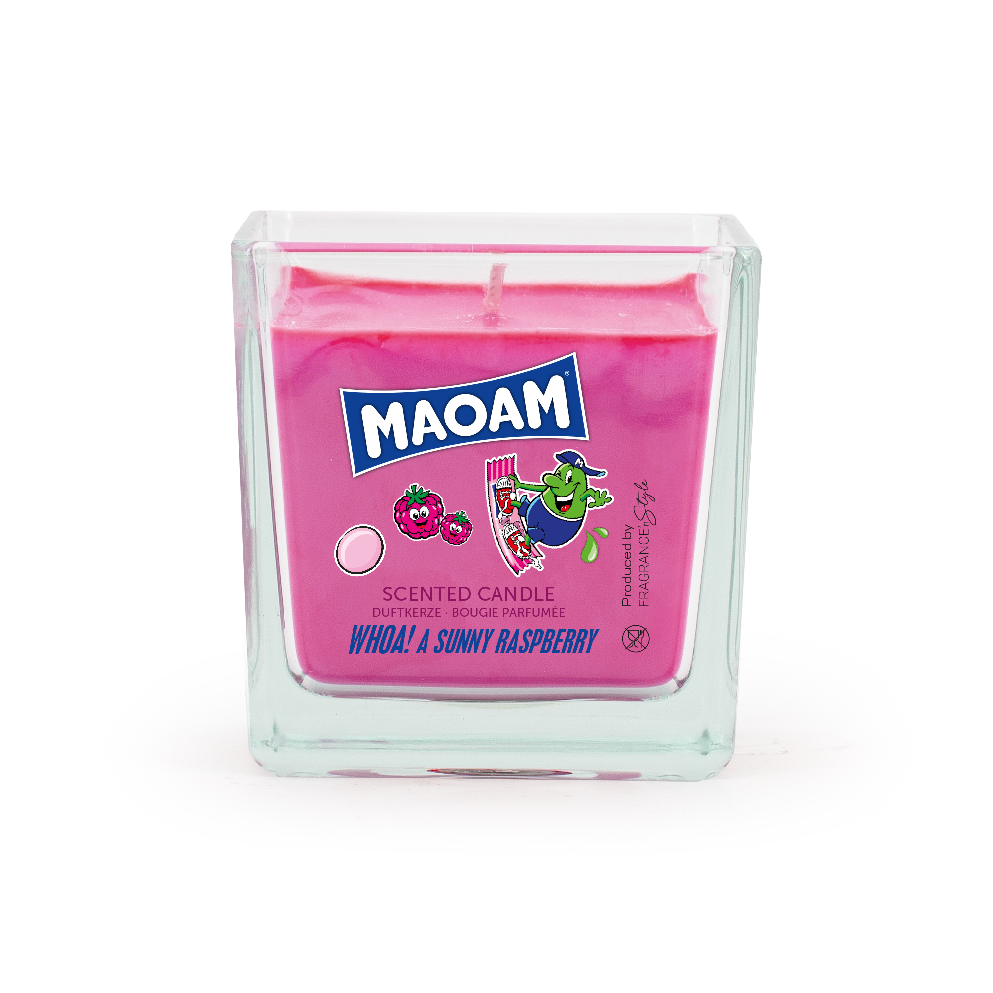 Bougie en pot Sunny Rasberry MAOAM