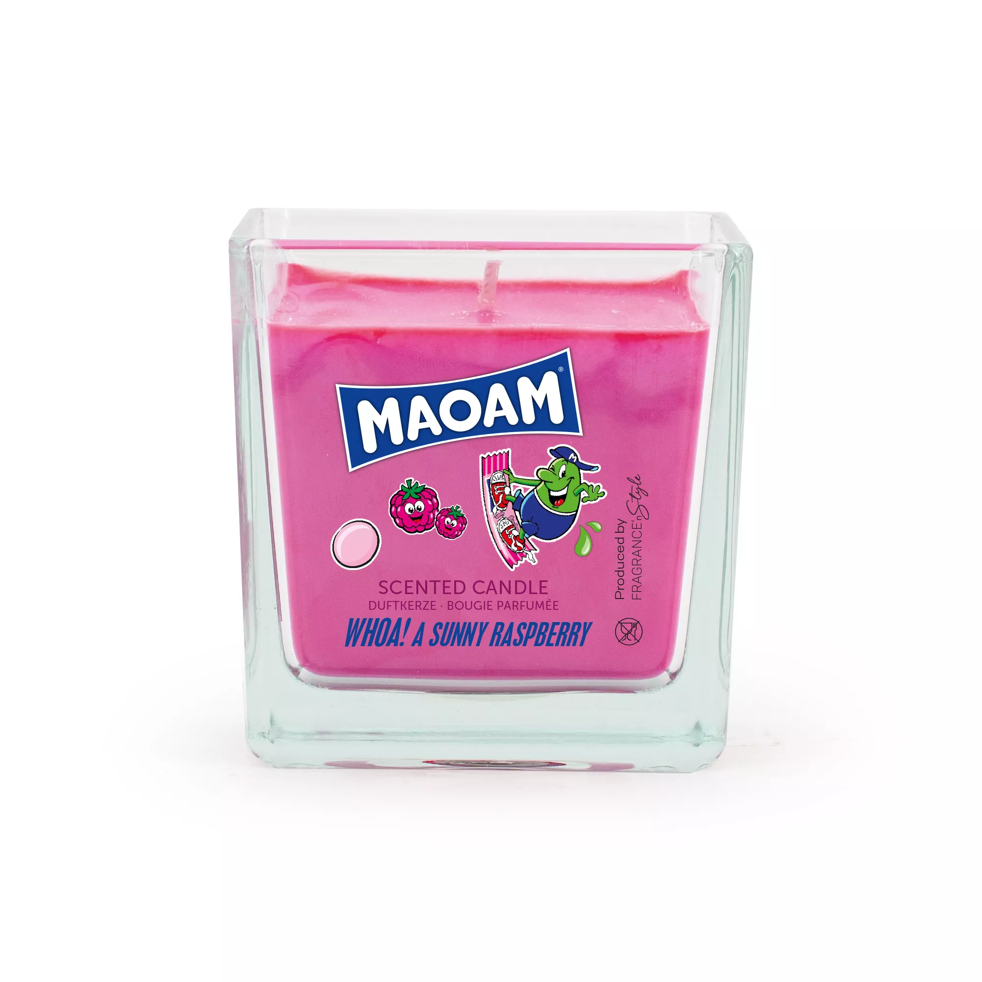Bougie en pot Sunny Rasberry MAOAM