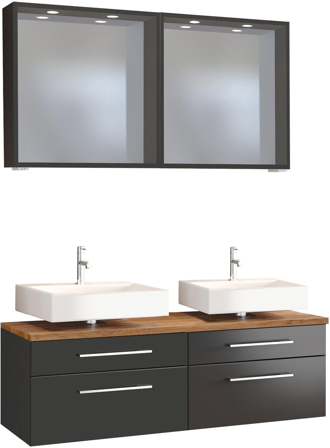 Ensemble salle de bains 3 éléments DAVOS Ensemble salle de bains 3 éléments DAVOS