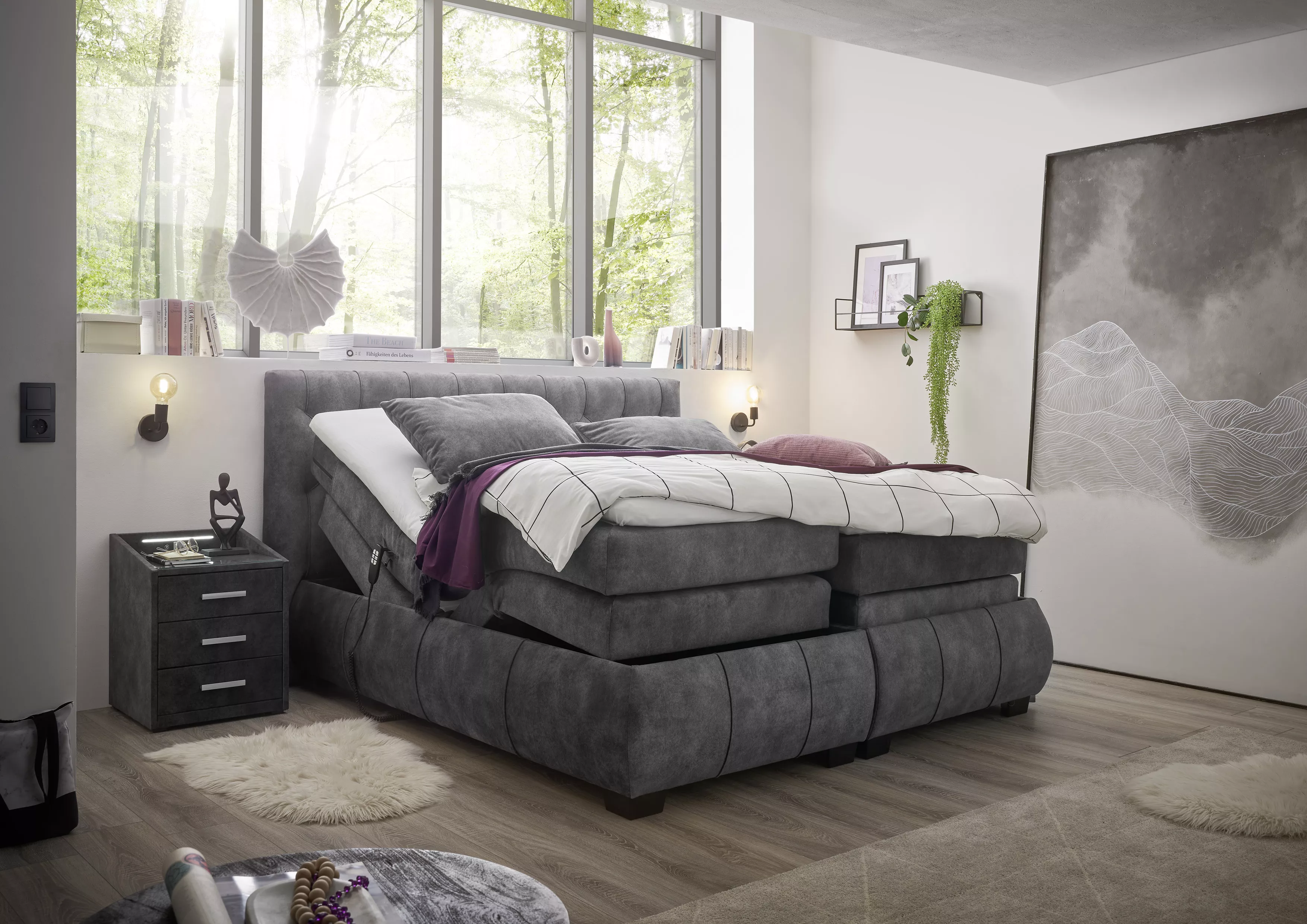 Lit boxspring MONTERREY 11
