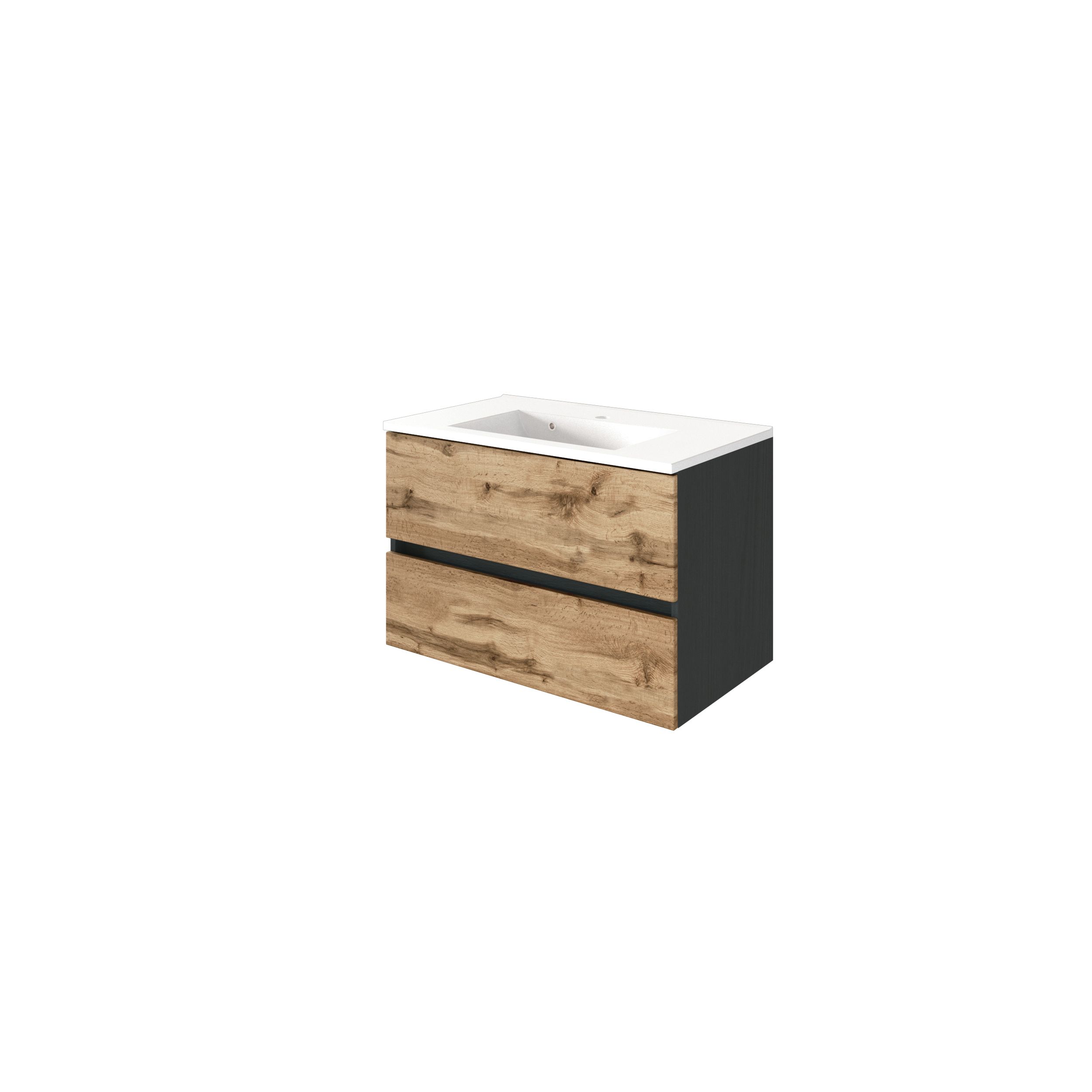 Meuble sous vasque avec vasque LUCCA Meuble sous vasque avec vasque LUCCA
