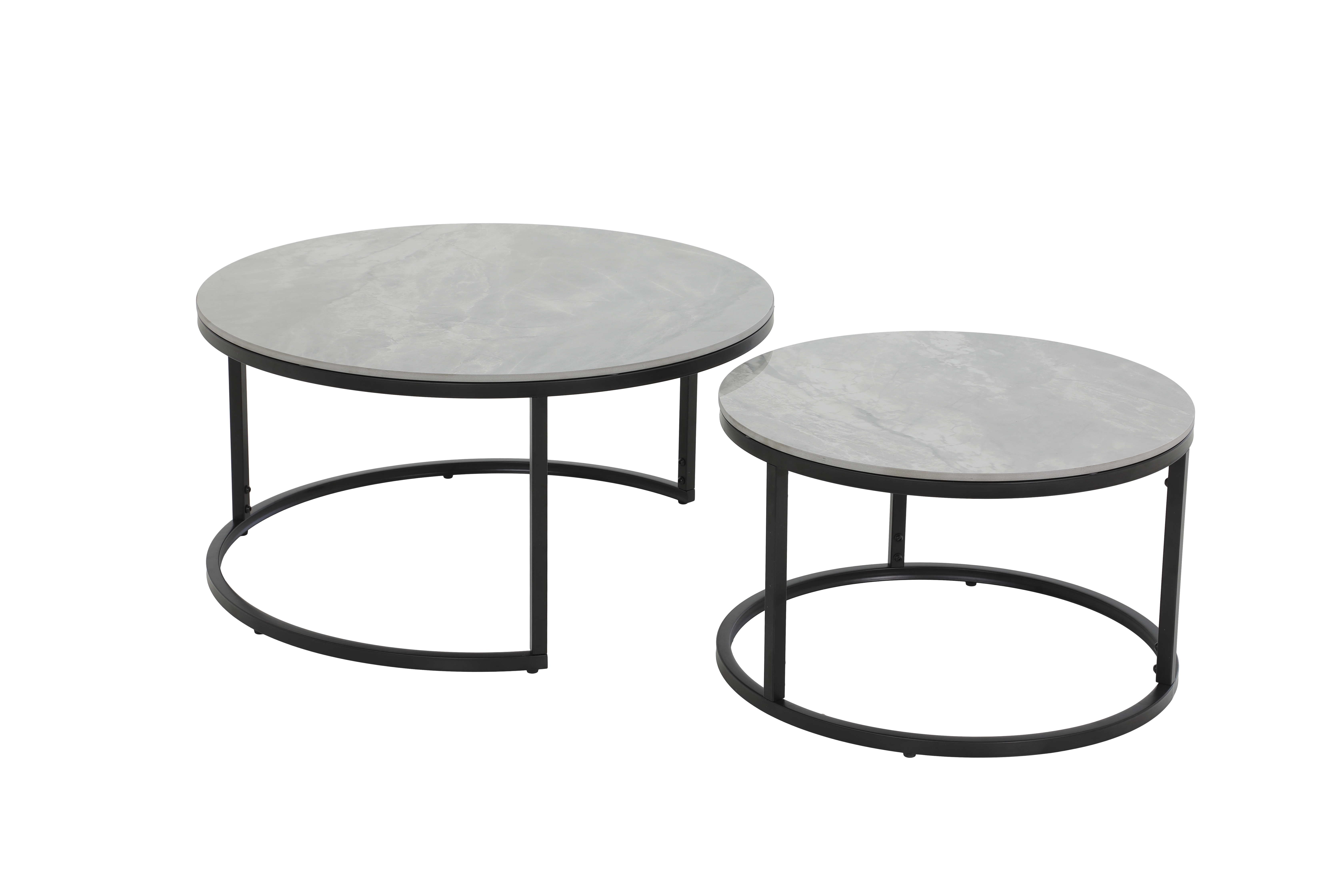 Lot de 2 tables gigognes AL-MANSURA