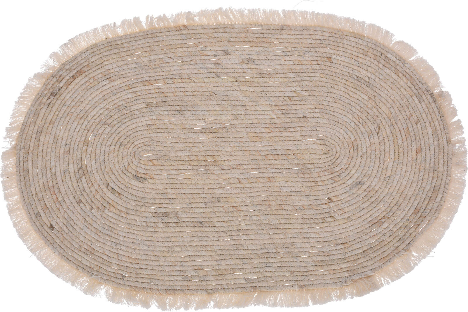 Tapis décoratif de forme ovale DIA