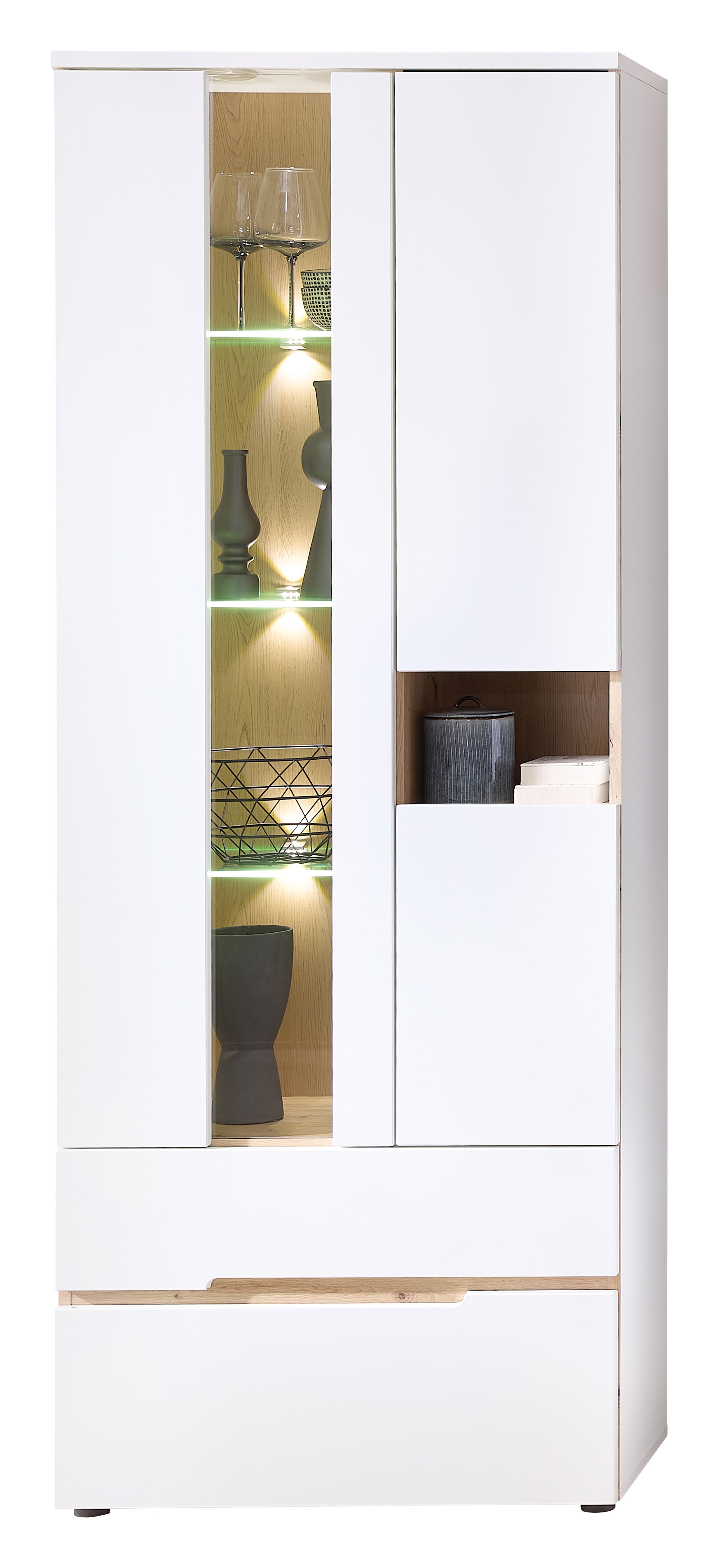 Meuble vitrine MEAGAN Meuble vitrine MEAGAN
