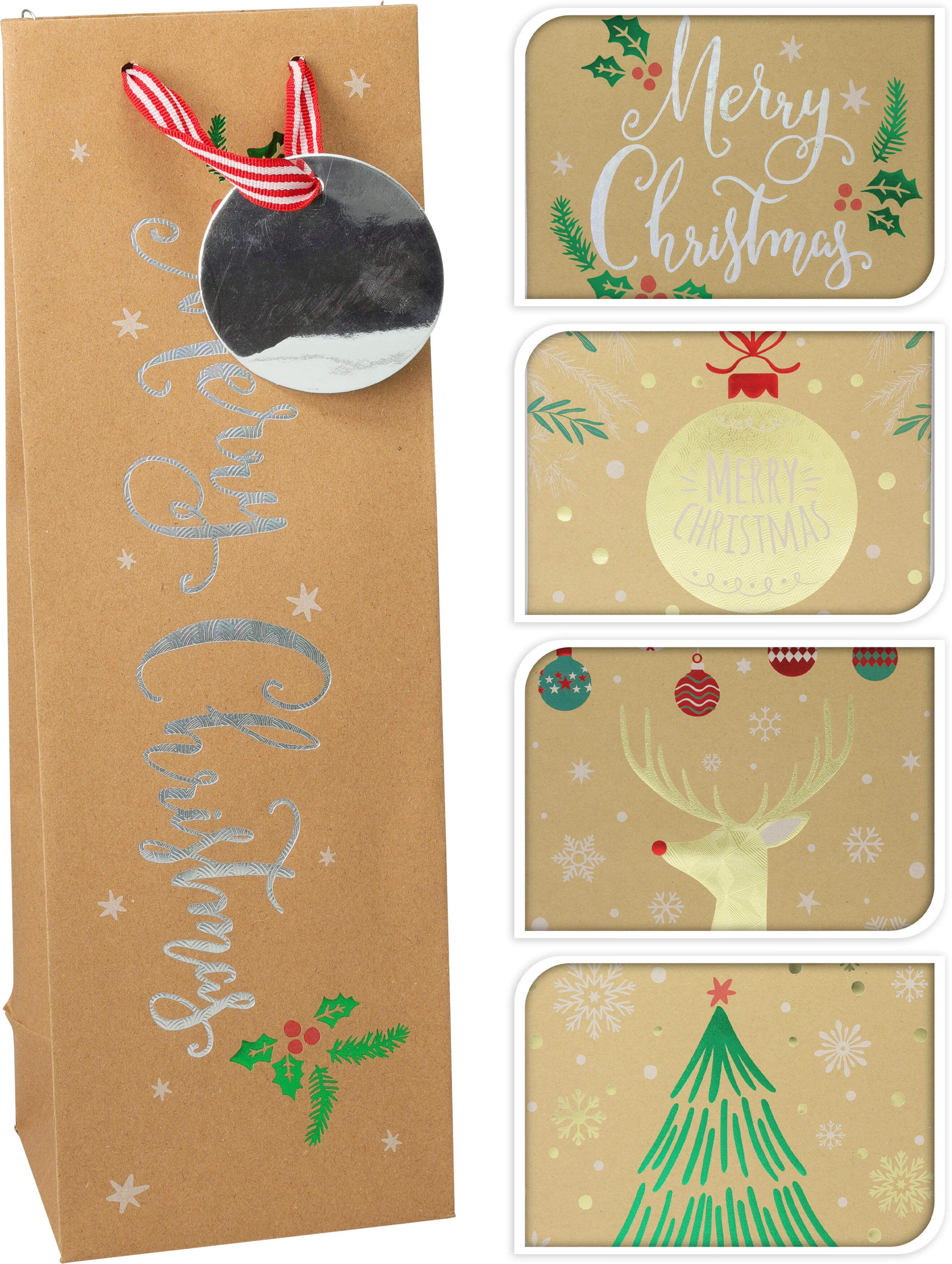 Sac à bouteille CHRISTMAS Sac à bouteille CHRISTMAS