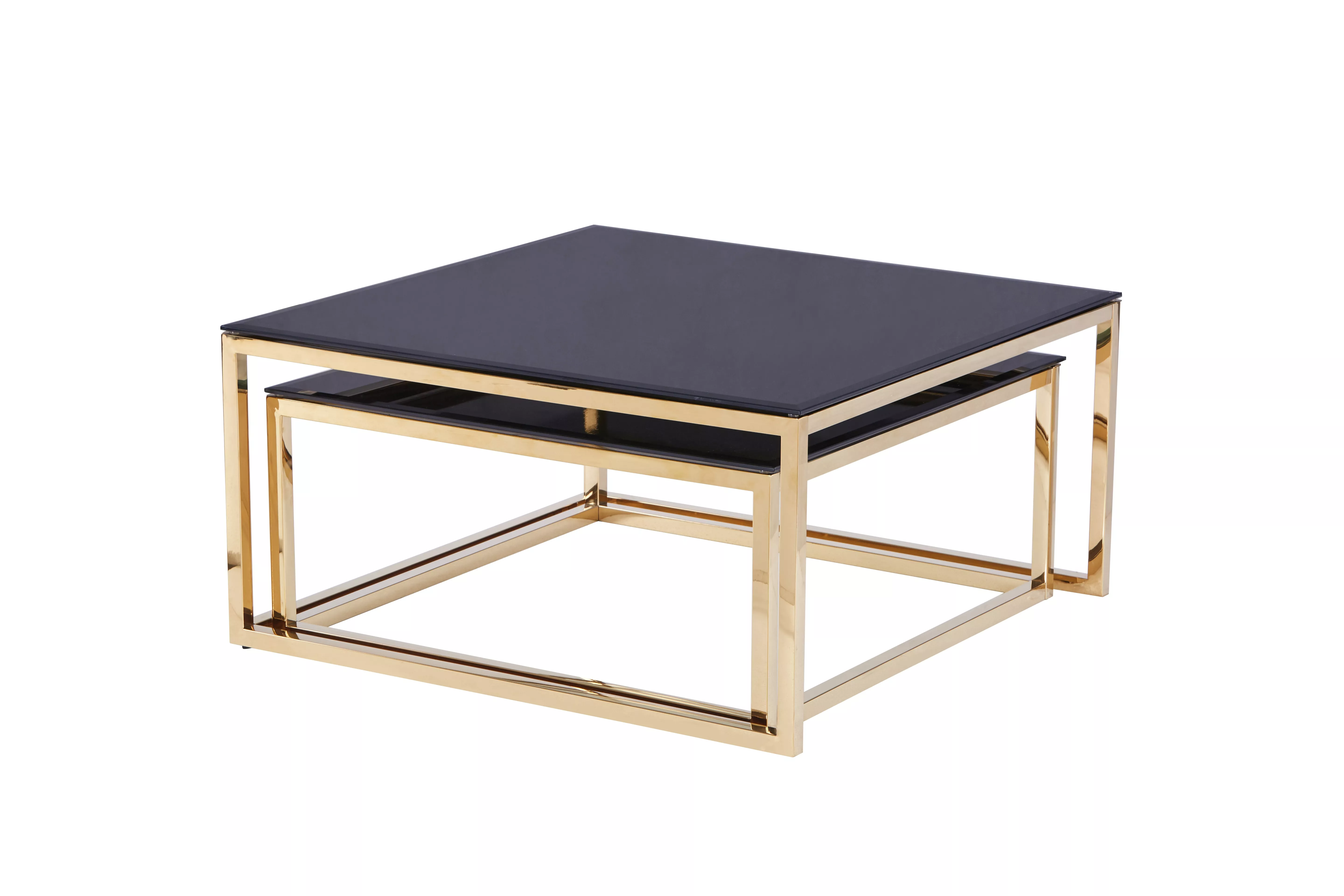 Lot de 2 tables gigognes C89G-S