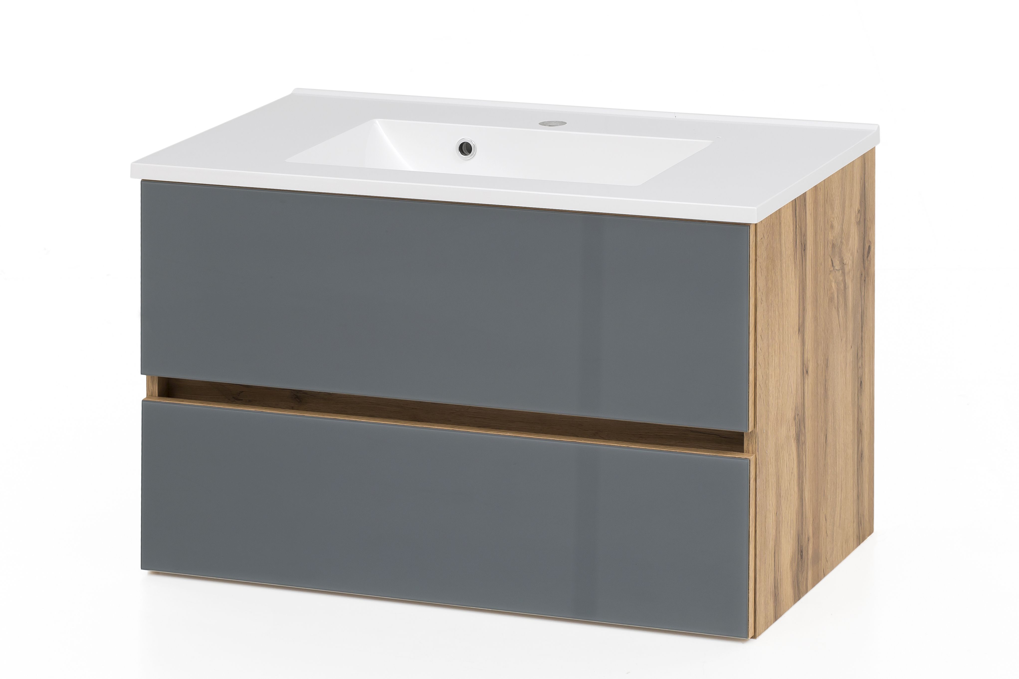 Meuble sous vasque avec vasque HELSINKI Meuble sous vasque avec vasque HELSINKI