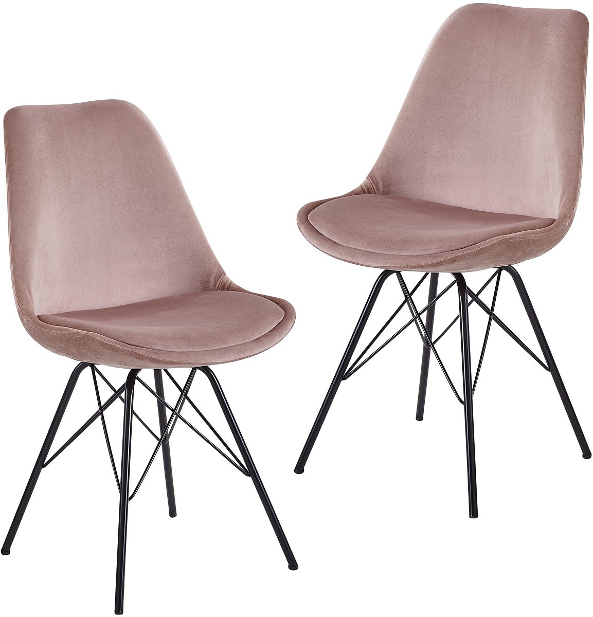 Lot de 2 chaises de salle  à manger WOHNLING Lot de 2 chaises de salle  à manger WOHNLING