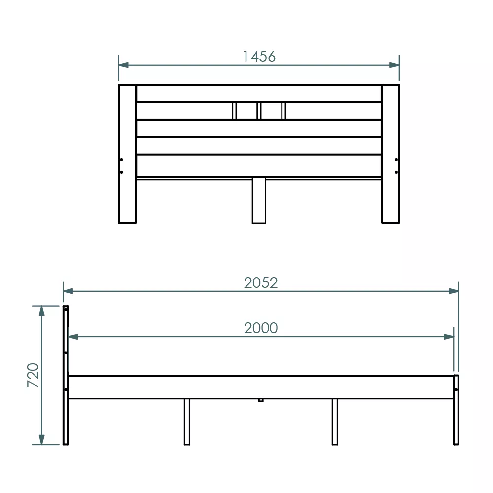 Lit double FANA 140x200 Lit double FANA 140x200