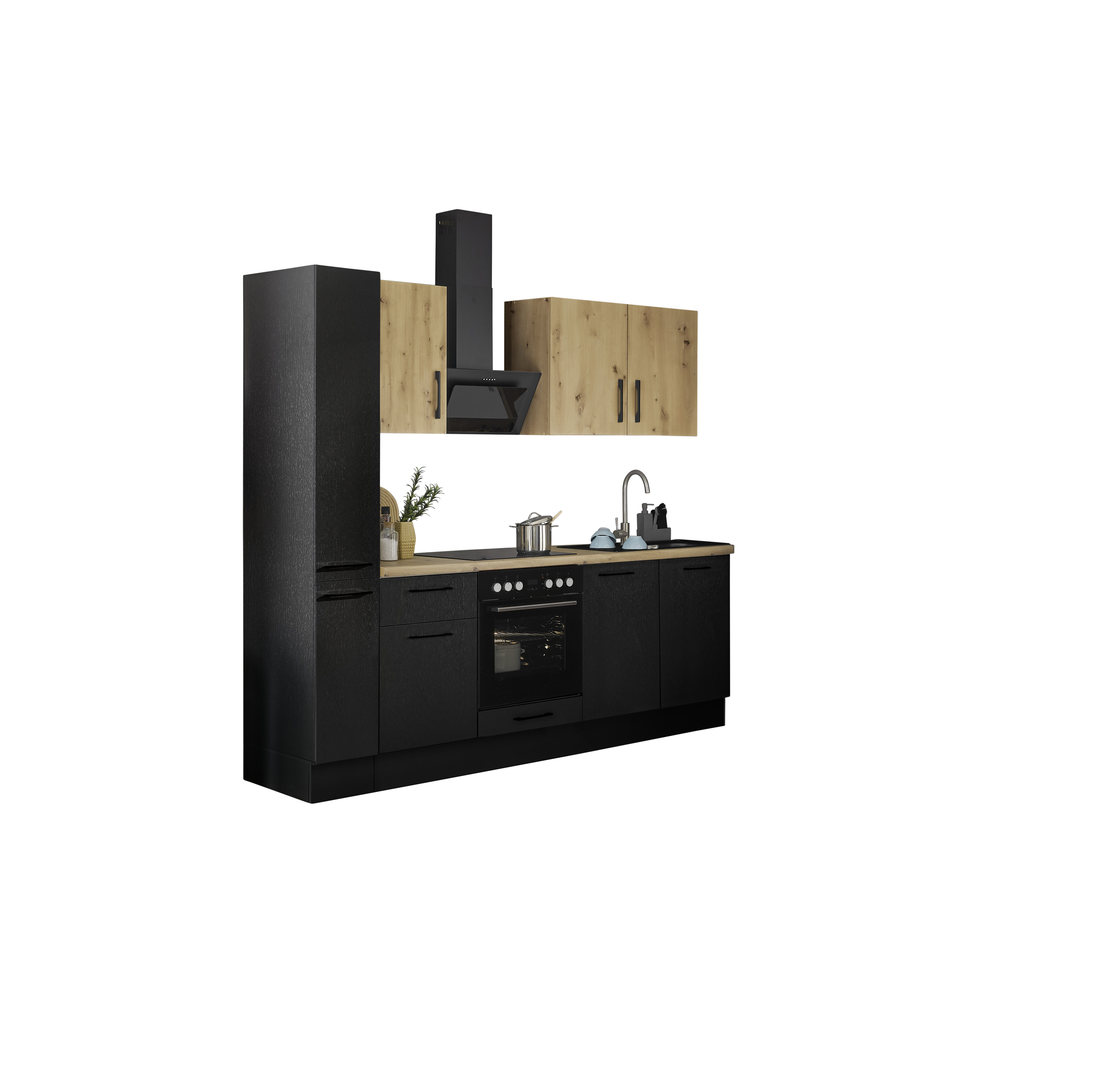 Bloc cuisine avec électroménager CORNWALL (bloc cuisine-armoire coulissante) IV