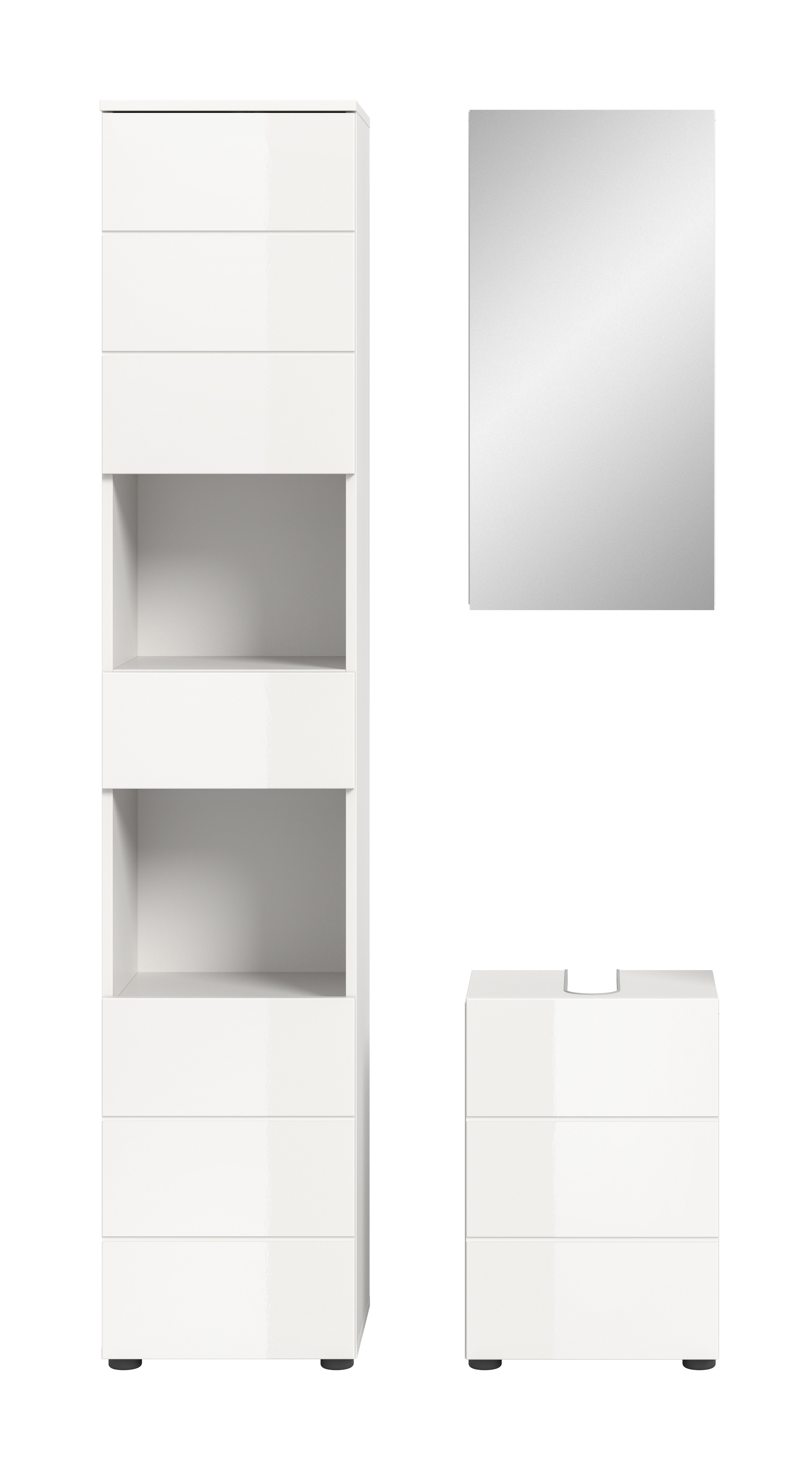 Salle de bains combinée 3 éléments AMBO
