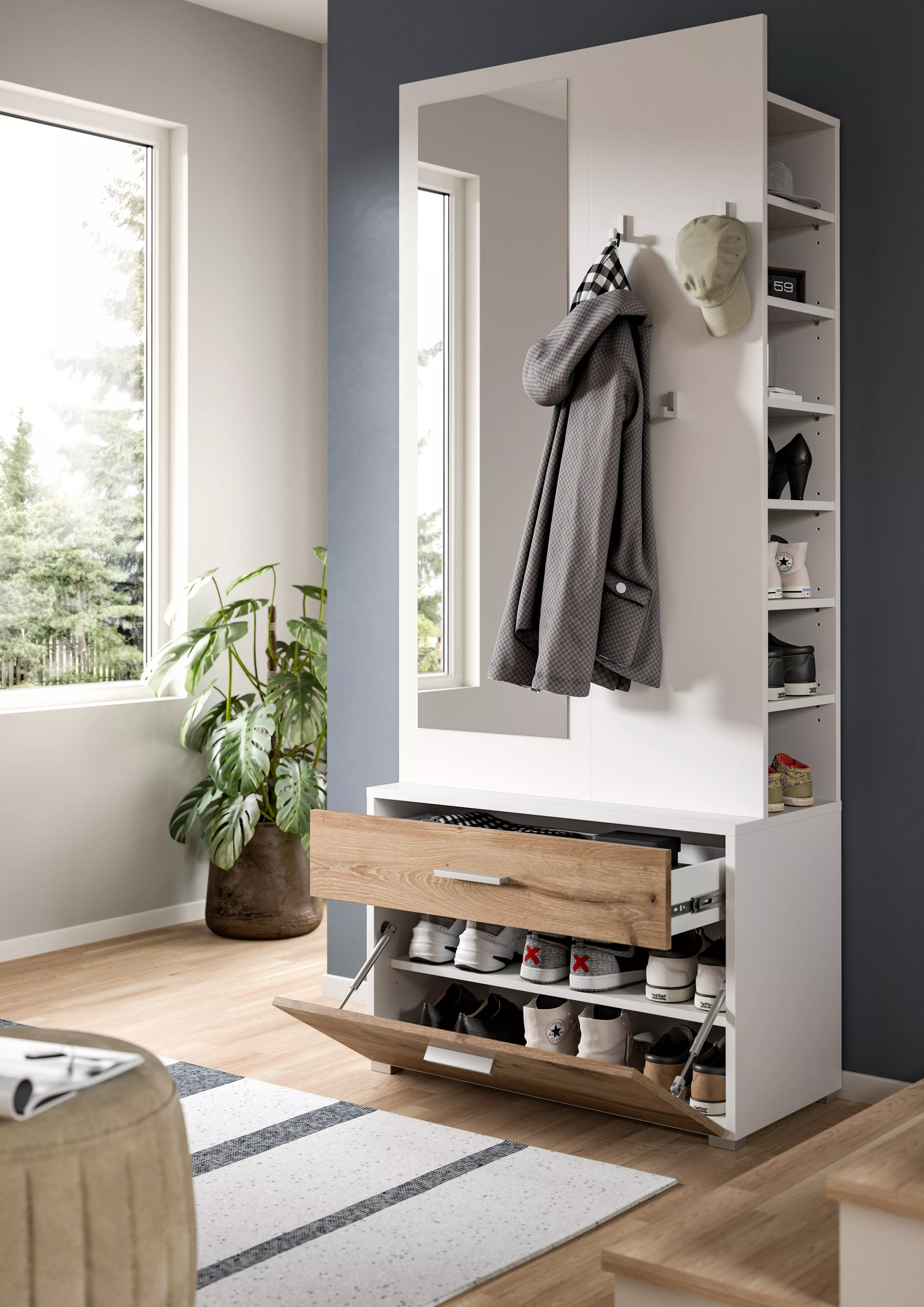 Kompaktgarderobe POLO