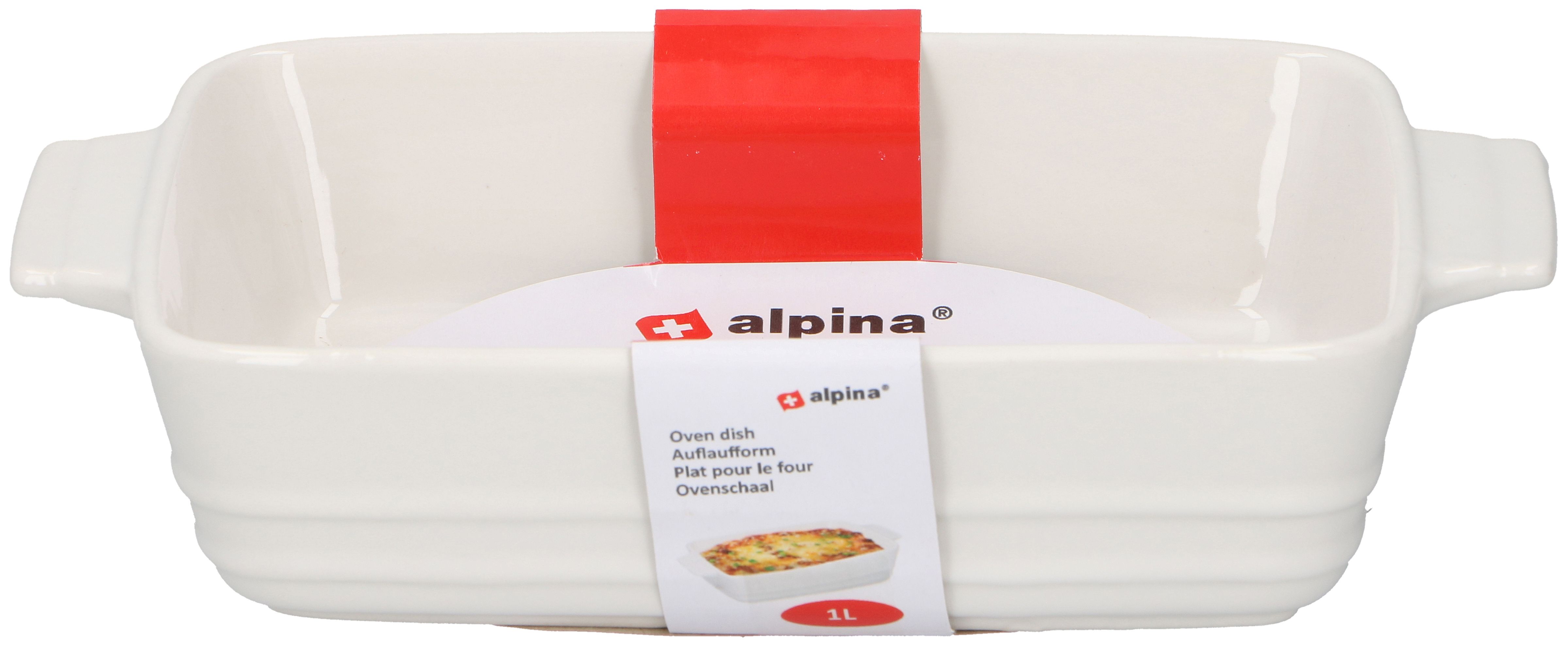 Plat à gratin 1 litre ALPINA