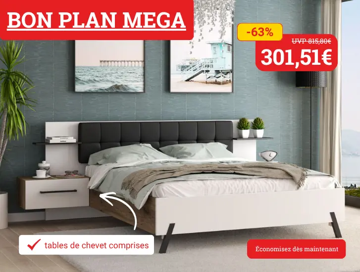 Prix imbattable ! Ensemble de lit KYA