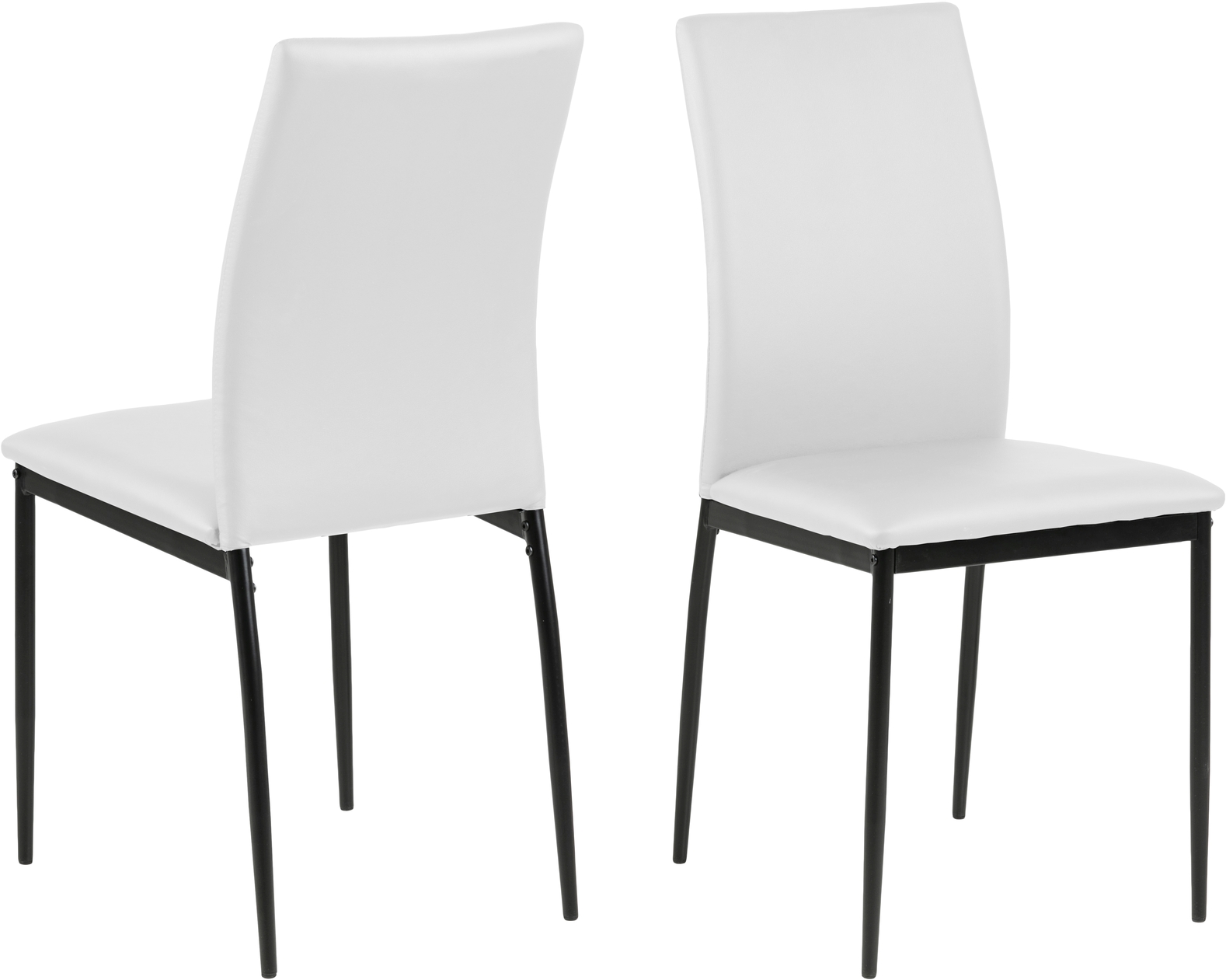 Lot de 4 chaises de salle à manger DEMINA